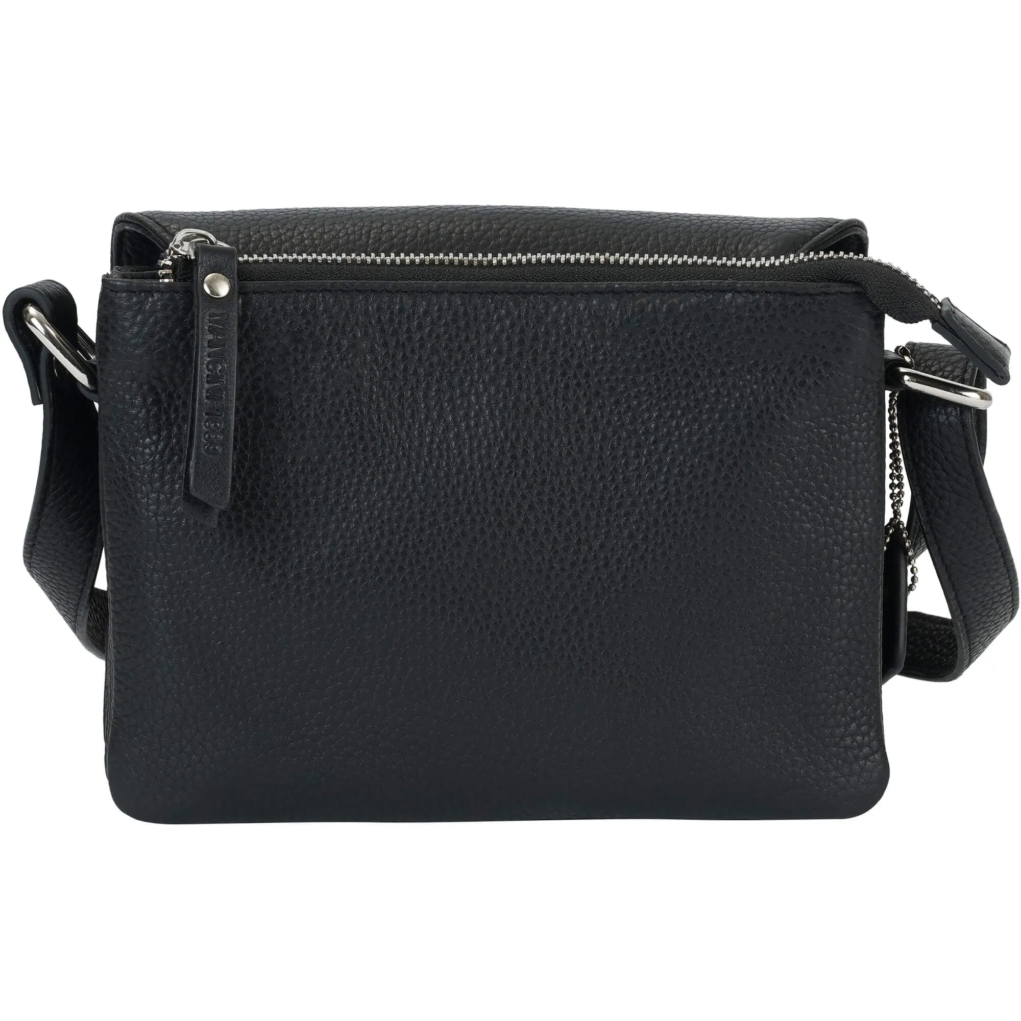 Mancini Pebbled Connie Small Crossbody Handbag