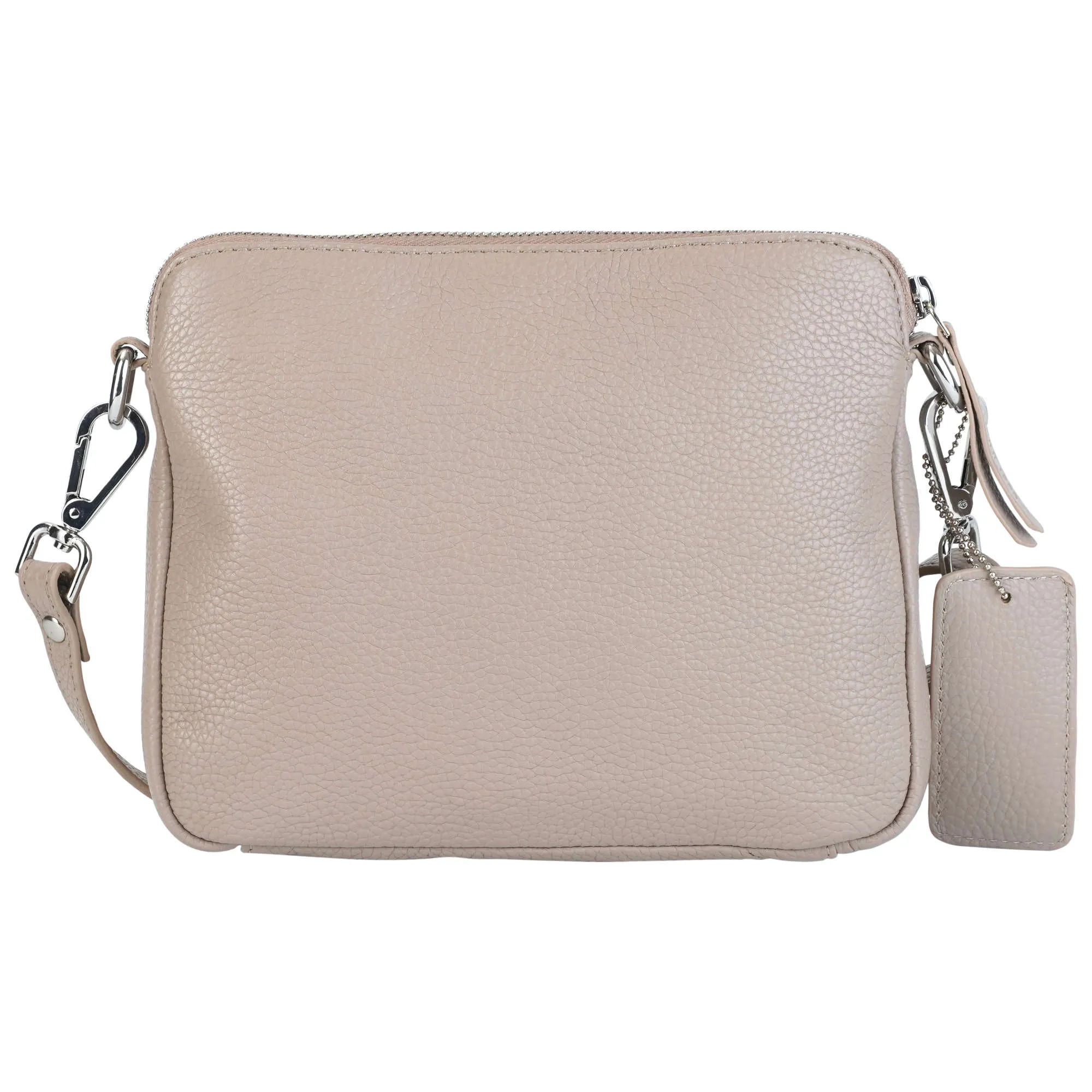 Mancini Pebbled Valerie Small Crossbody Bag
