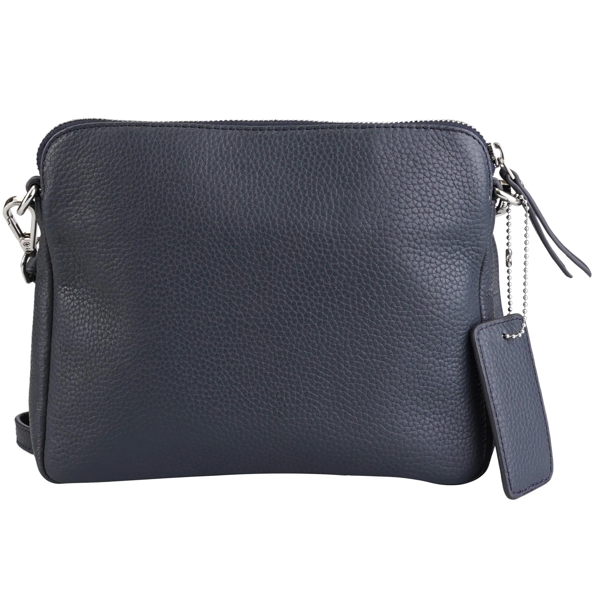 Mancini Pebbled Valerie Small Crossbody Bag