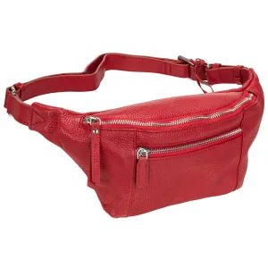 Mancini Pebbled Waist Bag