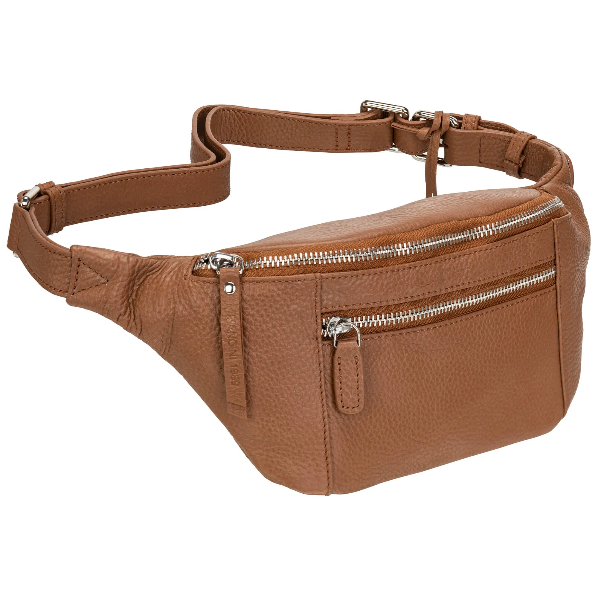 Mancini Pebbled Waist Bag