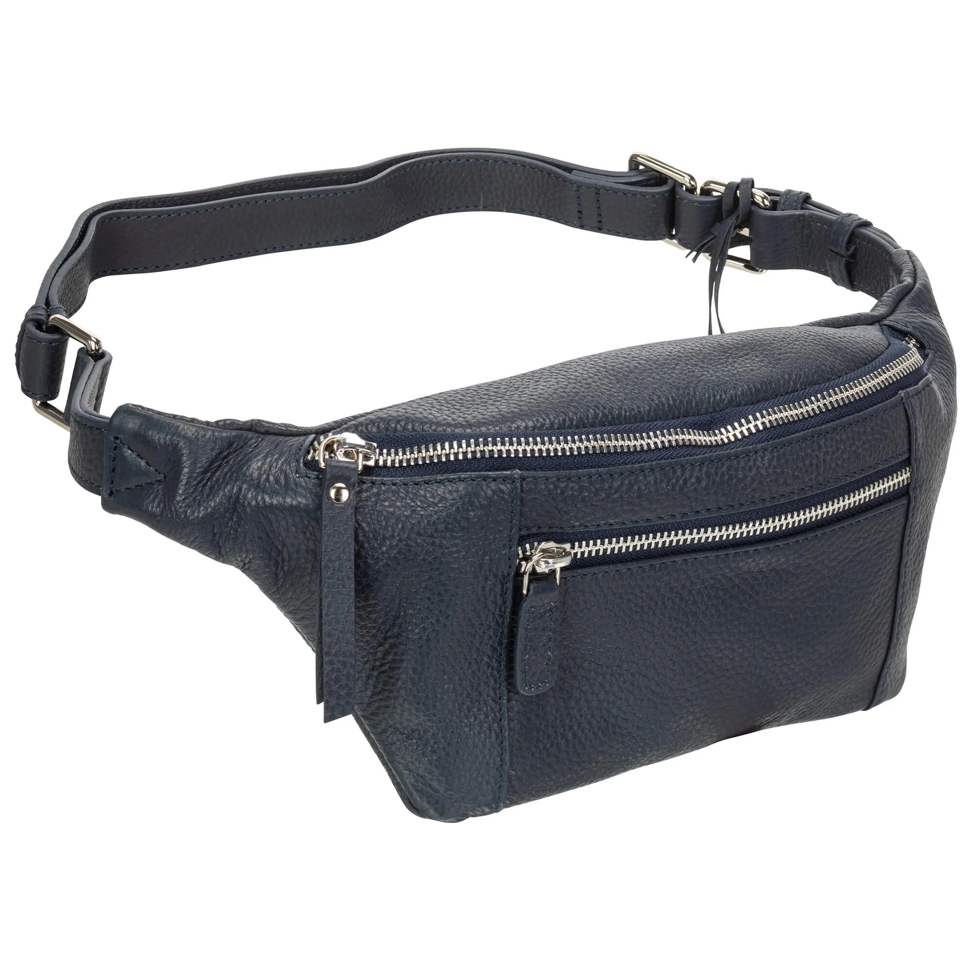 Mancini Pebbled Waist Bag