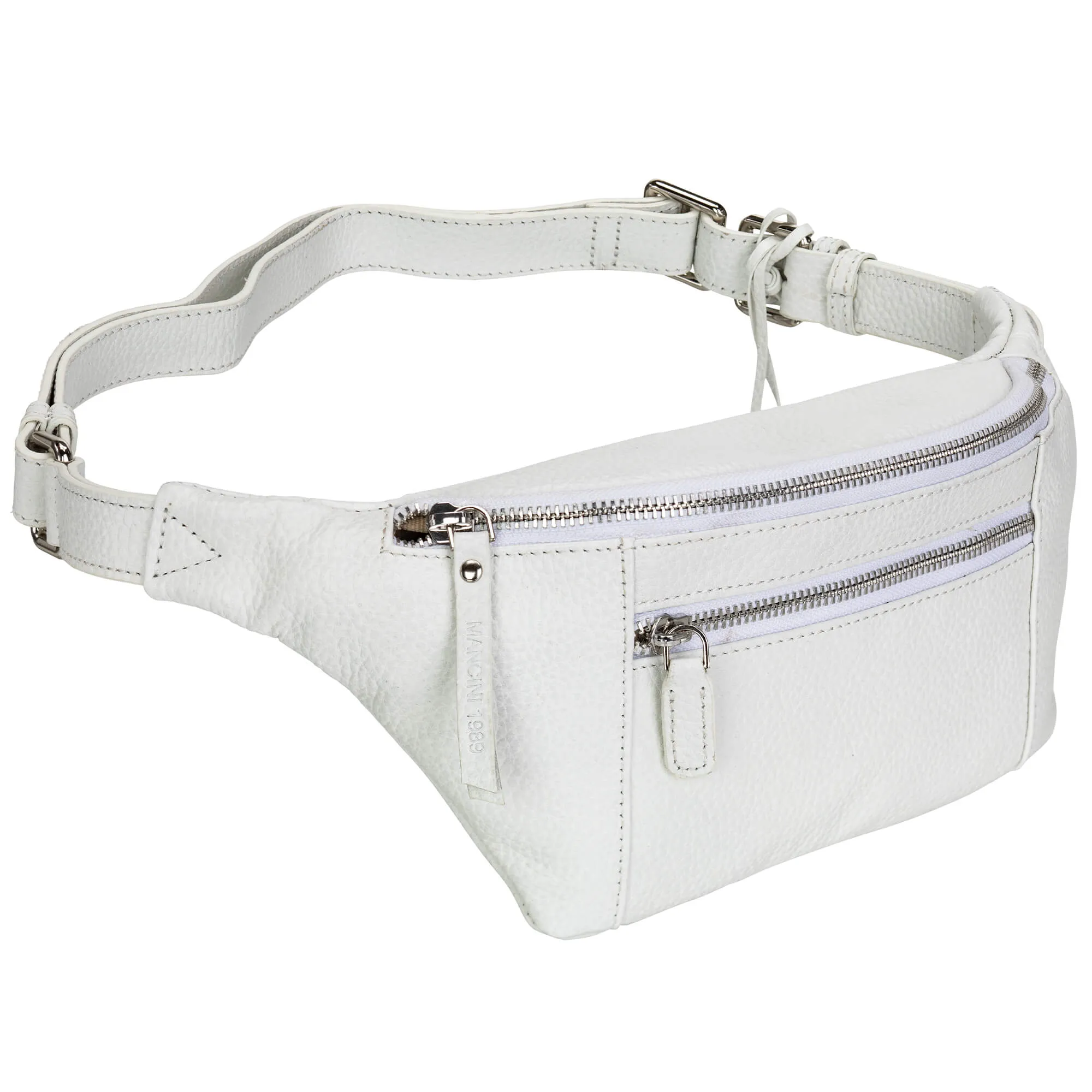 Mancini Pebbled Waist Bag