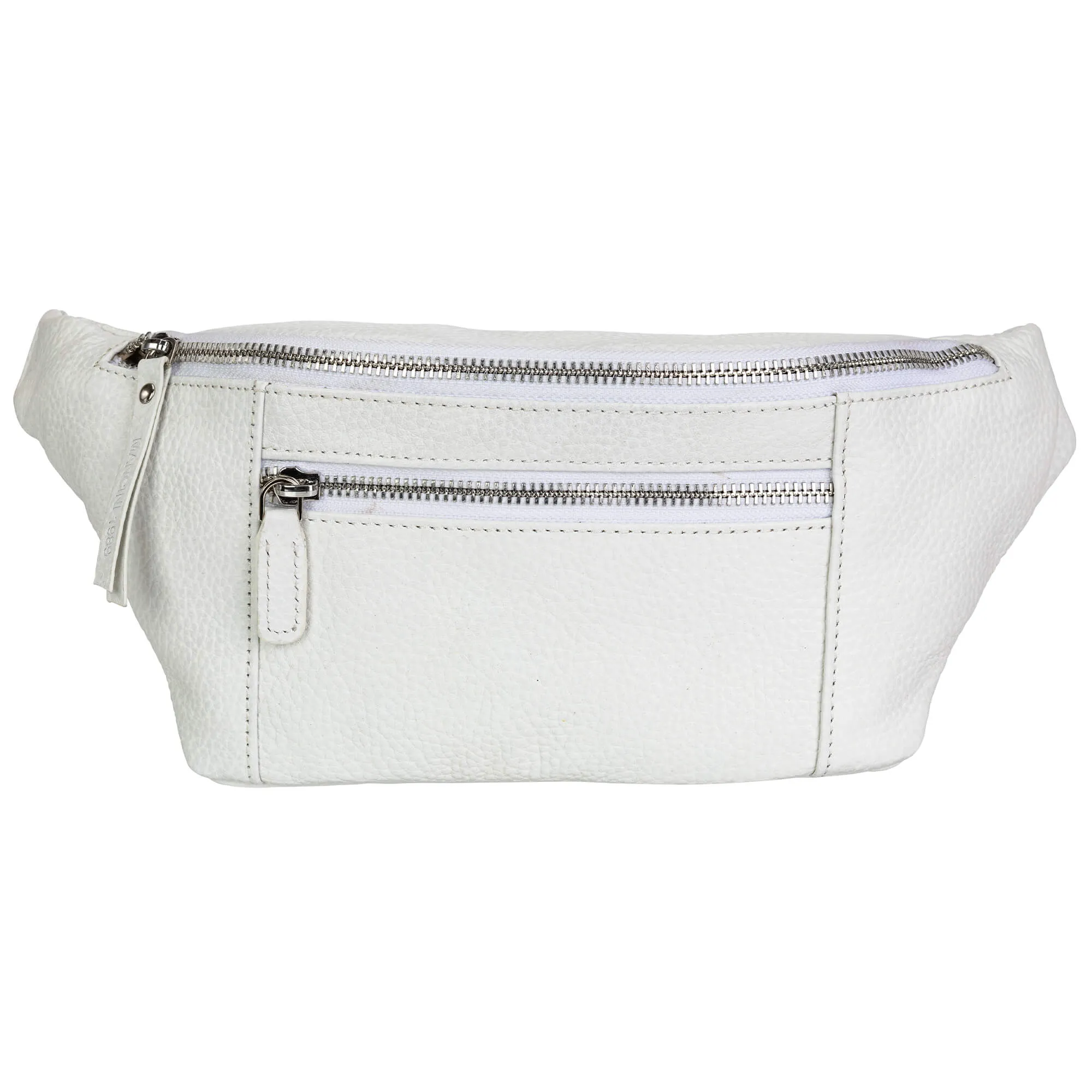 Mancini Pebbled Waist Bag