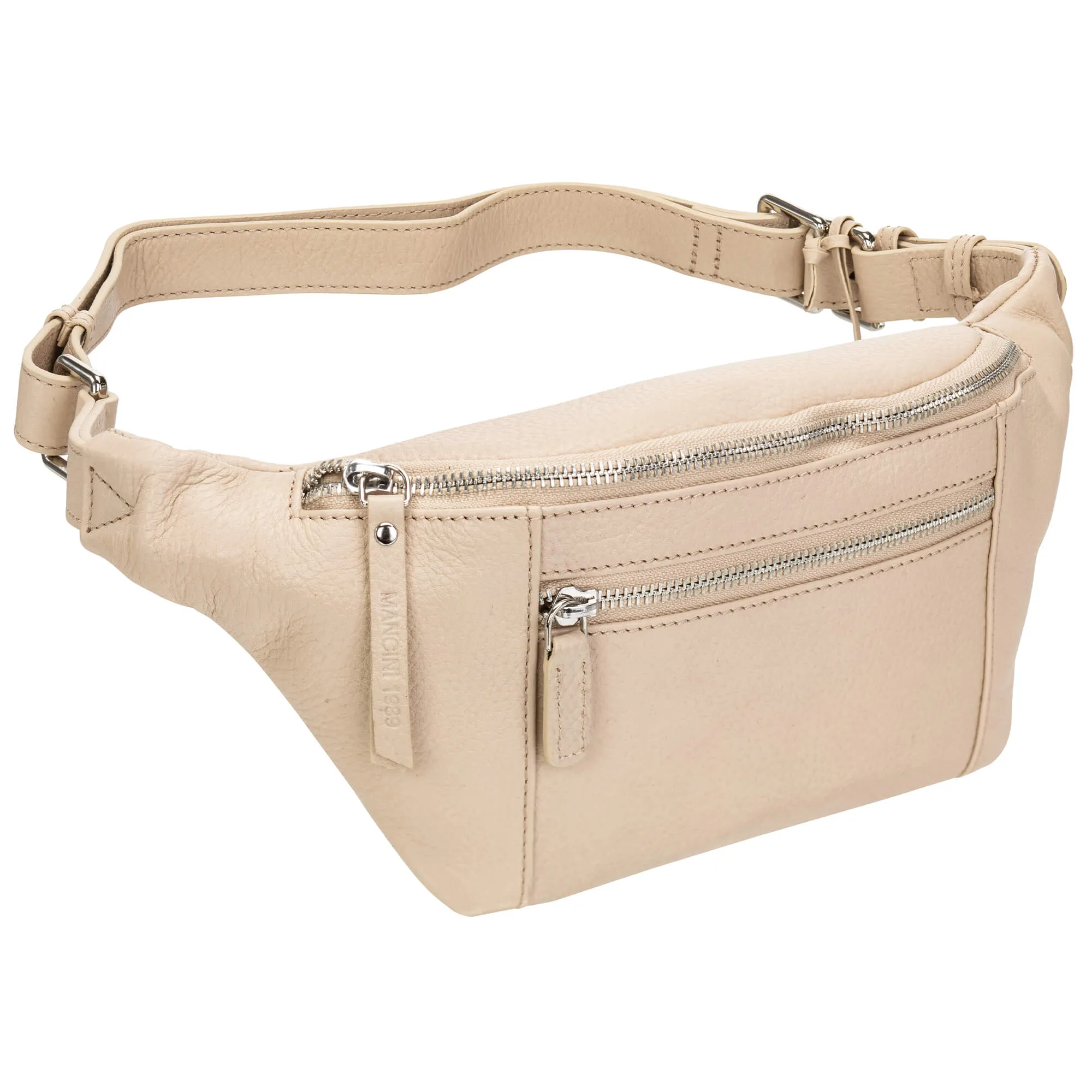 Mancini Pebbled Waist Bag