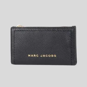 MARC JACOBS Groove Small Slim Bifold Wallet Black 4P4SMP025S01