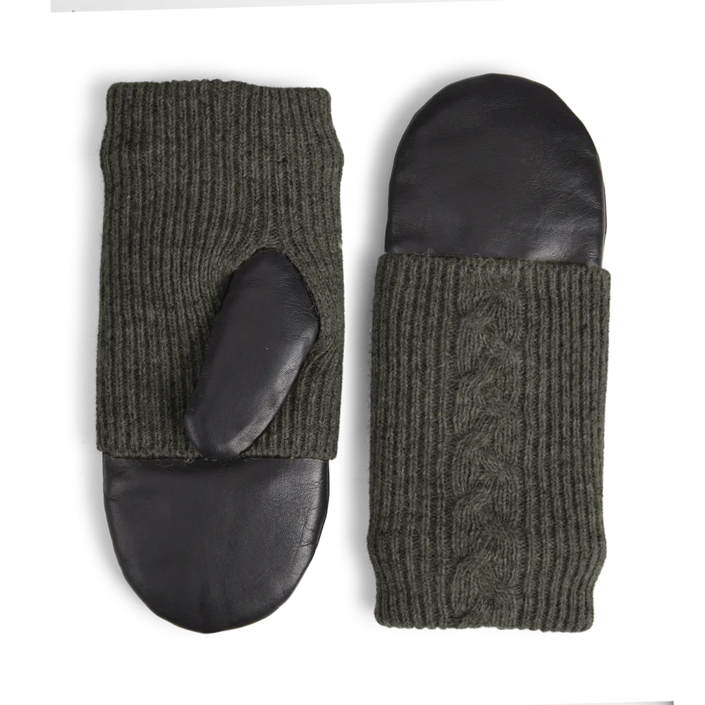 MaudeMBG Mittens, Cable Knit