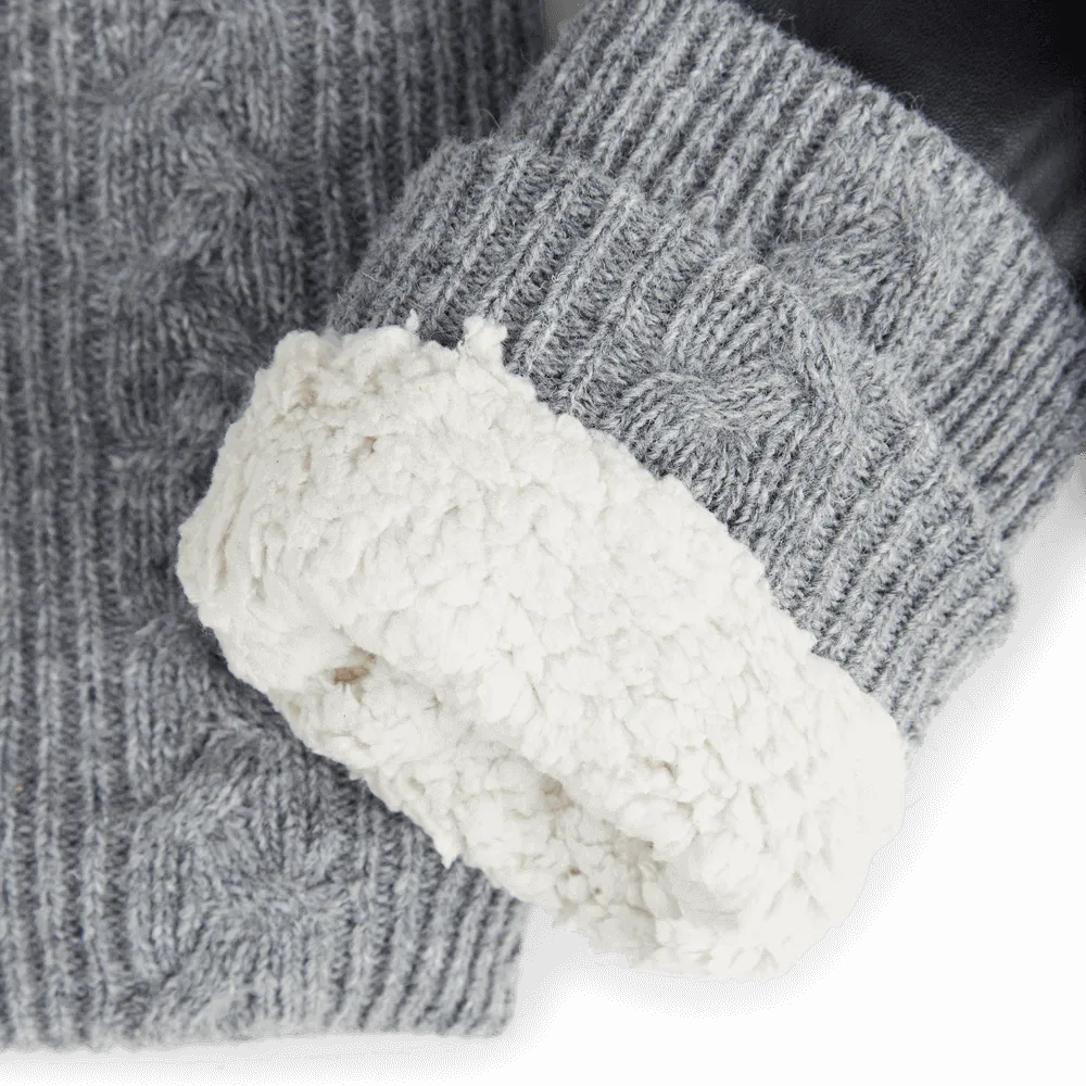 MaudeMBG Mittens, Cable Knit