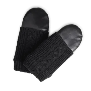 MaudeMBG Mittens, Cable Knit