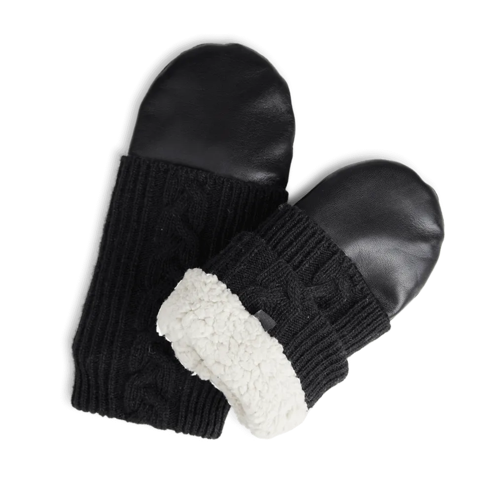MaudeMBG Mittens, Cable Knit