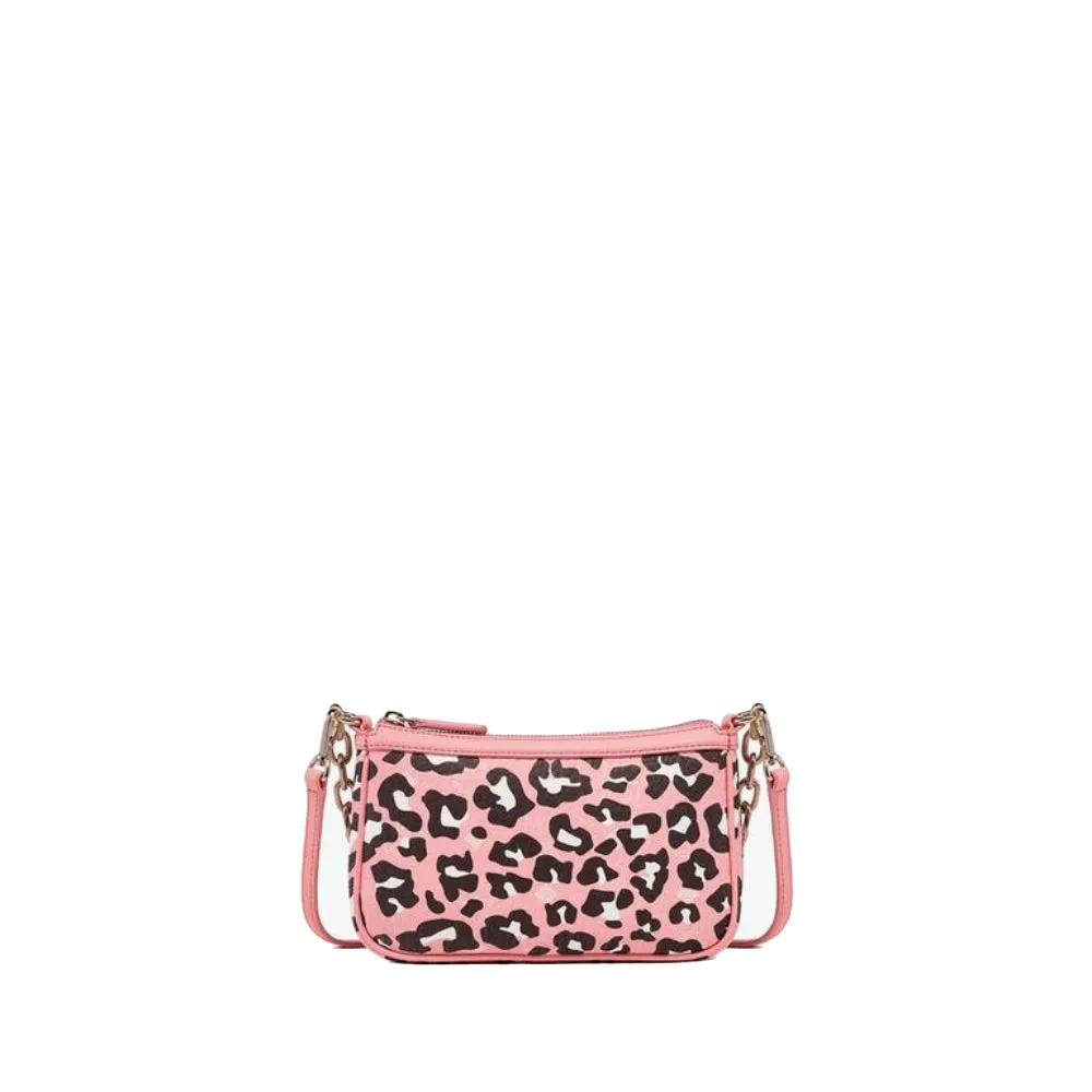 MCM Aren Shoulder Bag in Leopard Visetos