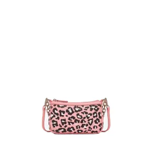 MCM Aren Shoulder Bag in Leopard Visetos