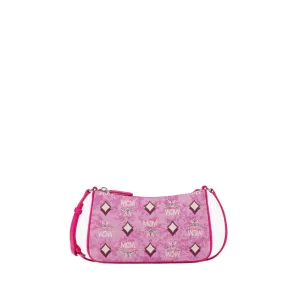 MCM Aren Shoulder Bag in Vintage Monogram Jacquard