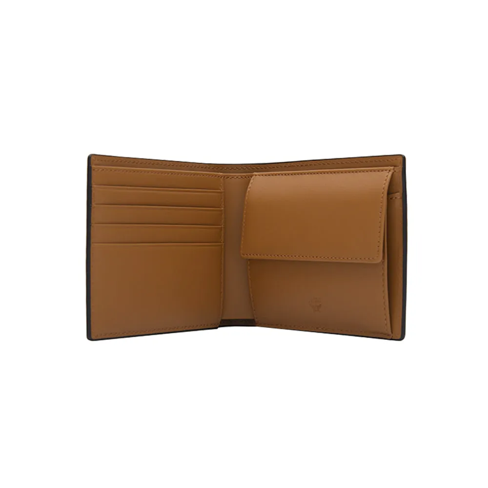 MCM Men's Vistos Original  Wallet Cognac Small
