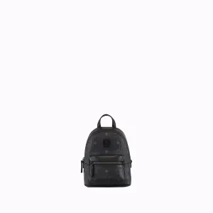 MCM Mini Stark Crossbody In Visetos Black