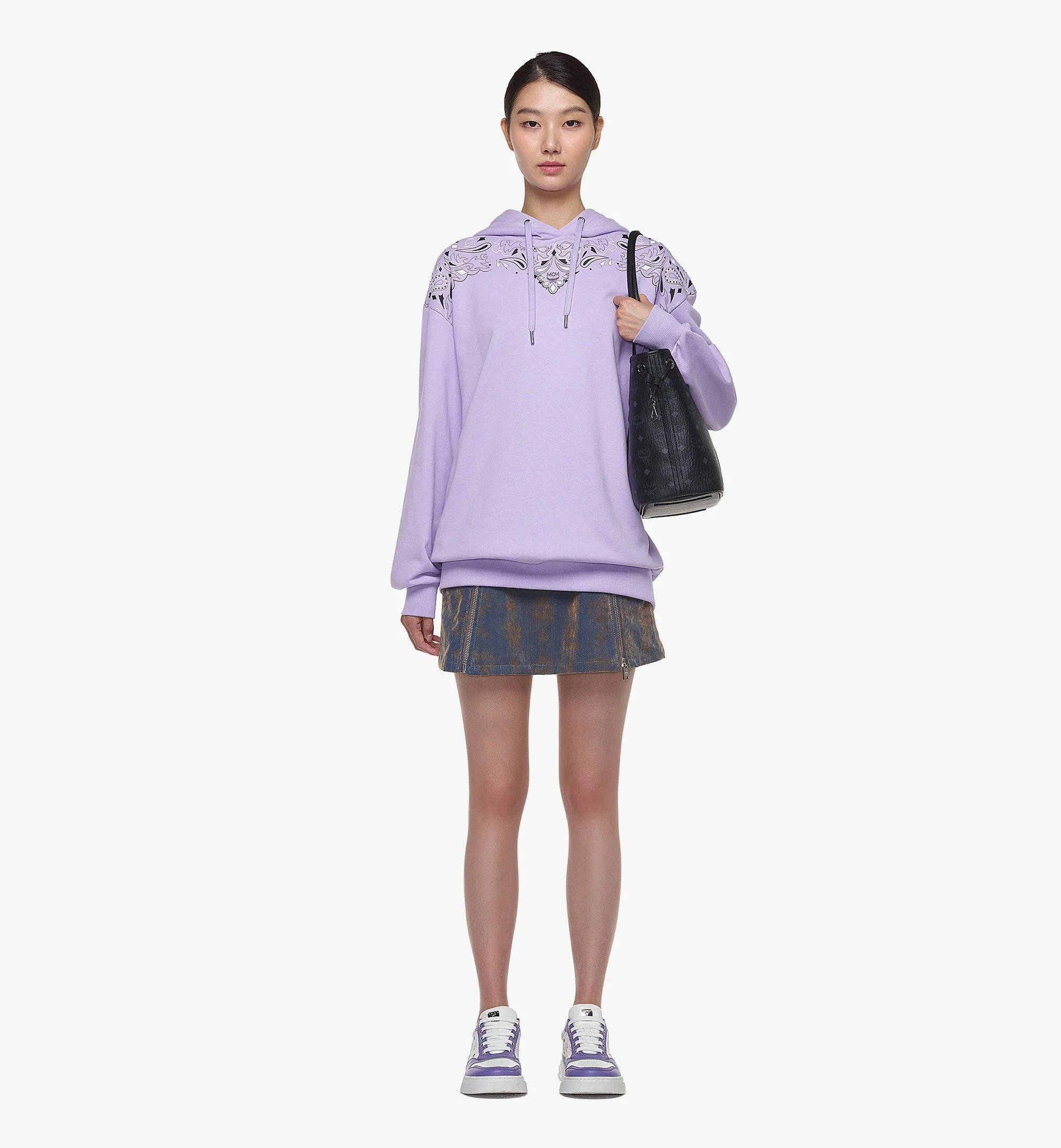 M.C.M REVERSIBLE SHOULDER BAG