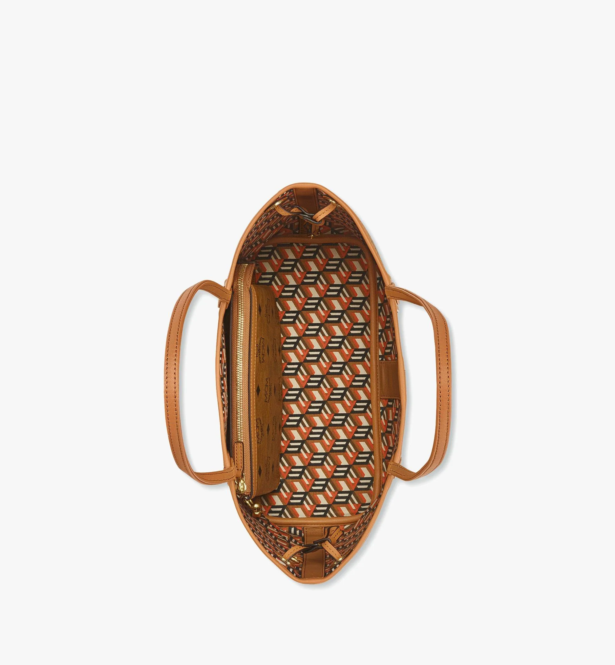 M.C.M REVERSIBLE SHOULDER BAG