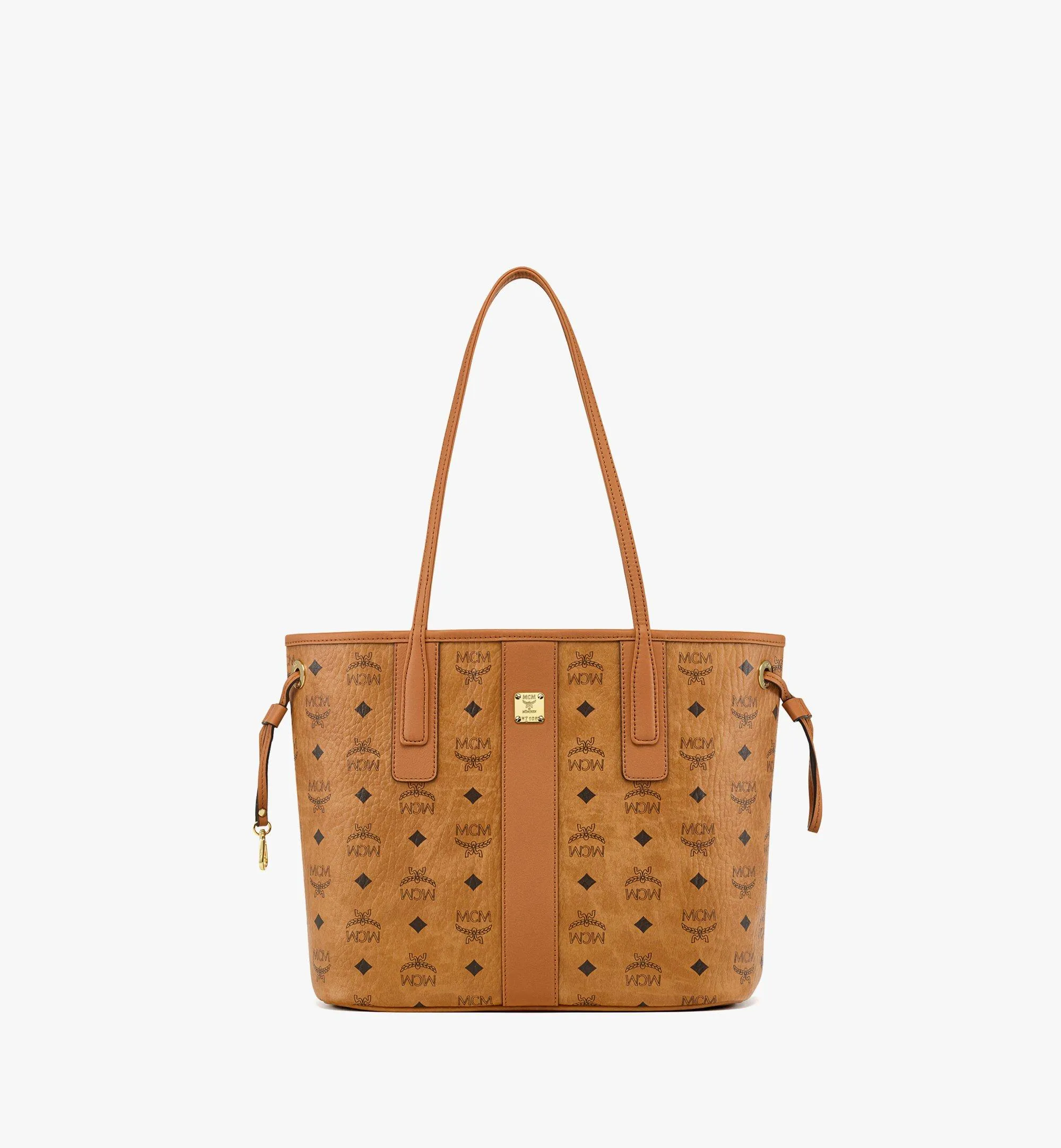 M.C.M REVERSIBLE SHOULDER BAG