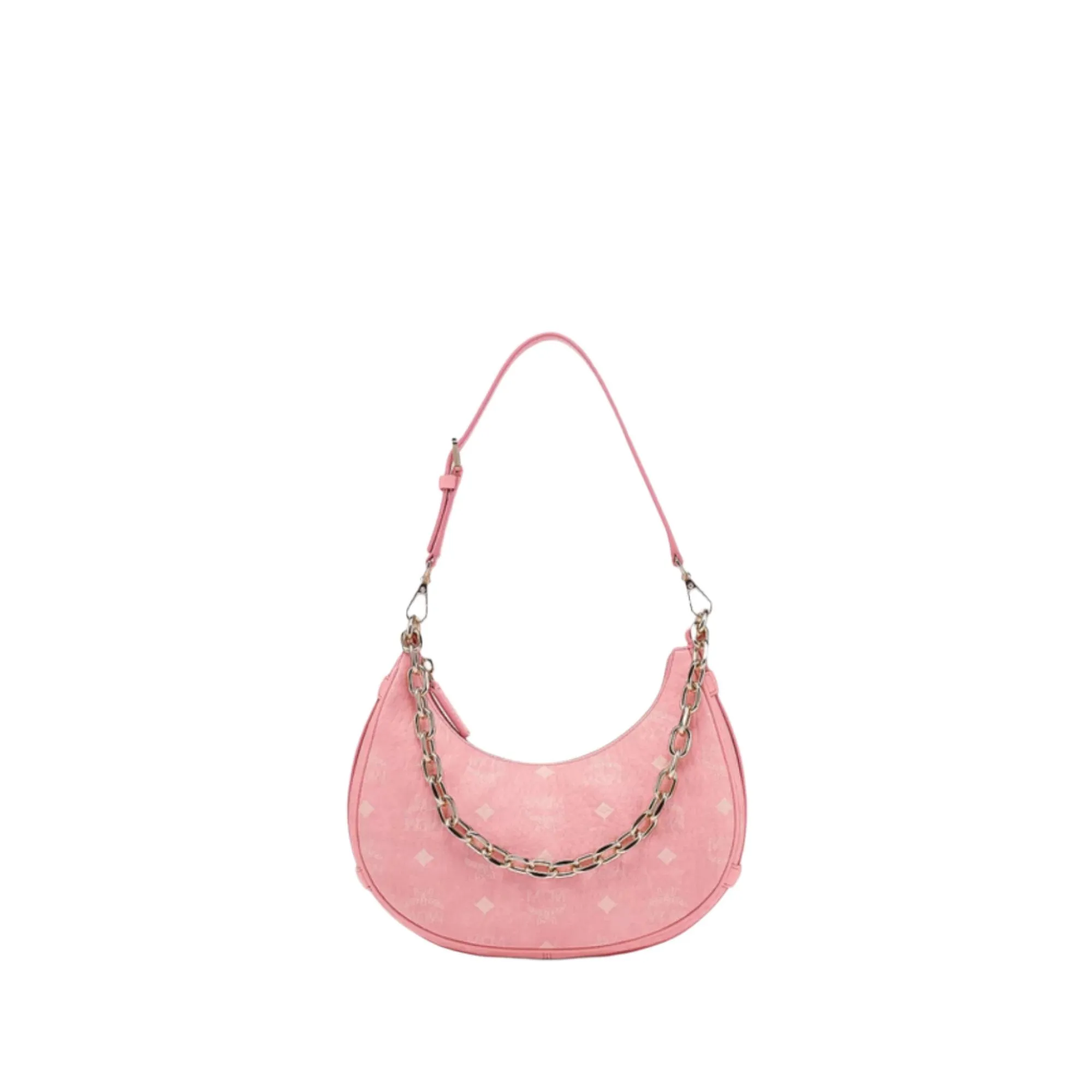MCM Women's Small Aren Hobo Shoulder Bag in Visetos