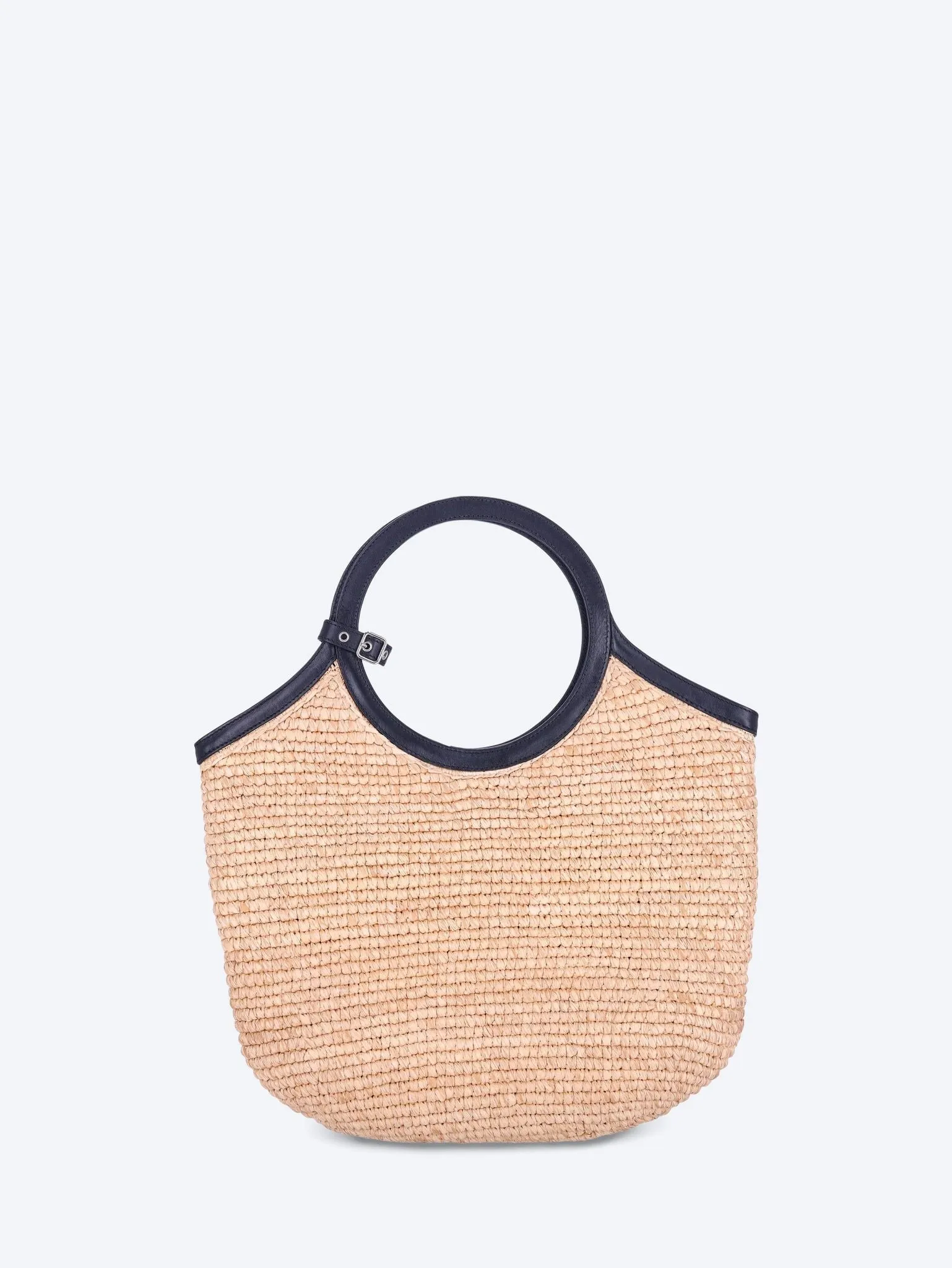 Medium holy raphia bag
