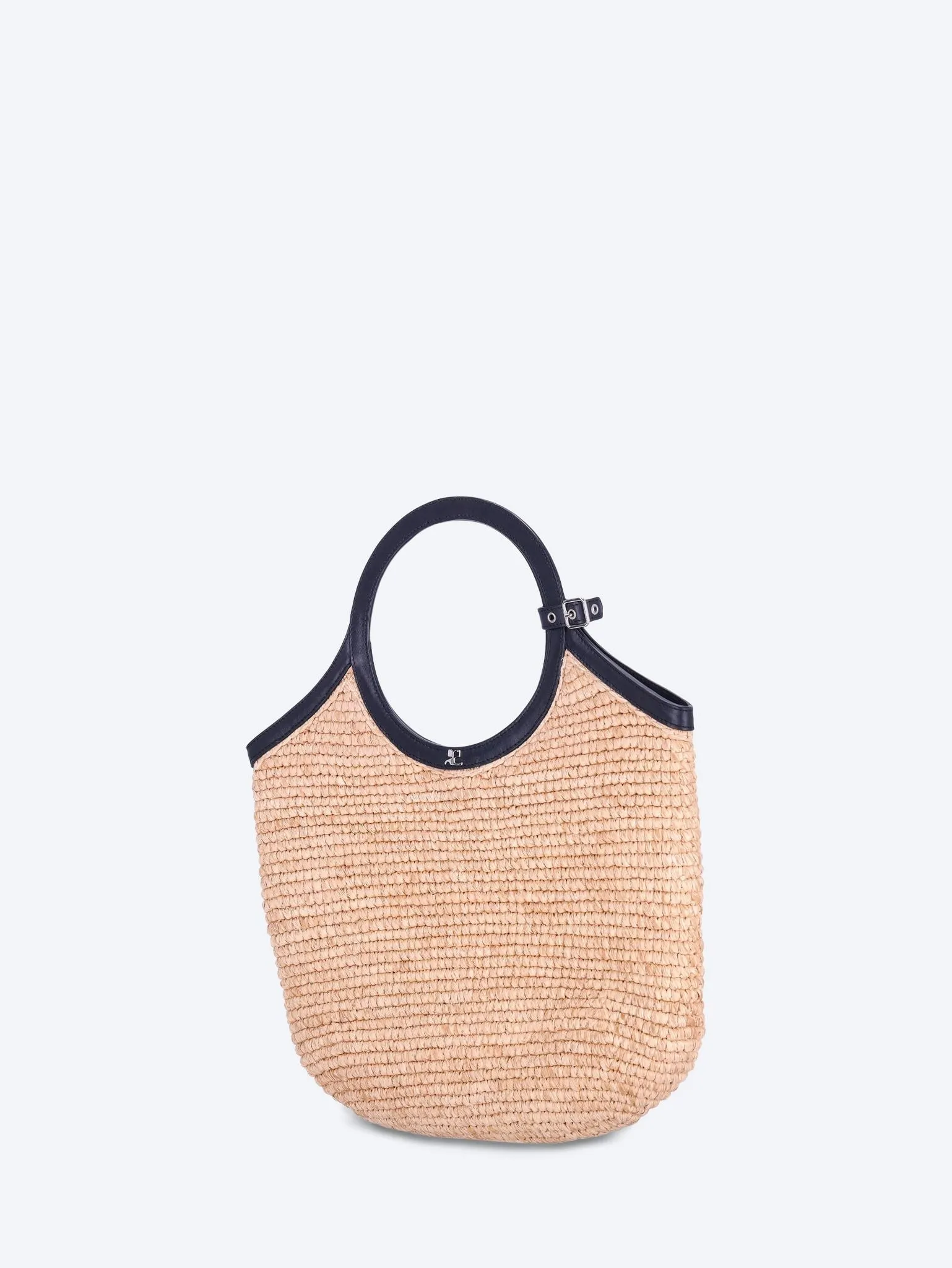 Medium holy raphia bag