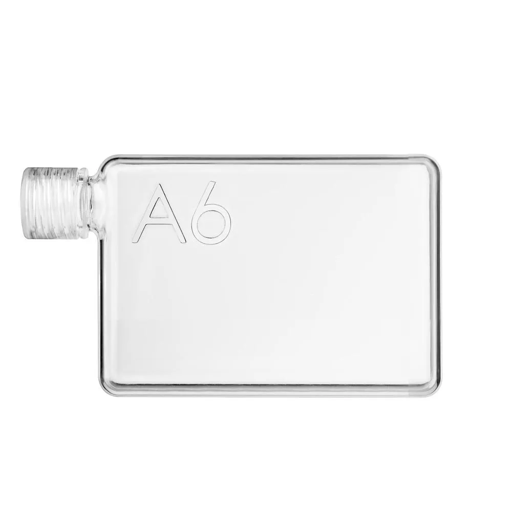 memobottle A6 375ml Flat Water Bottle