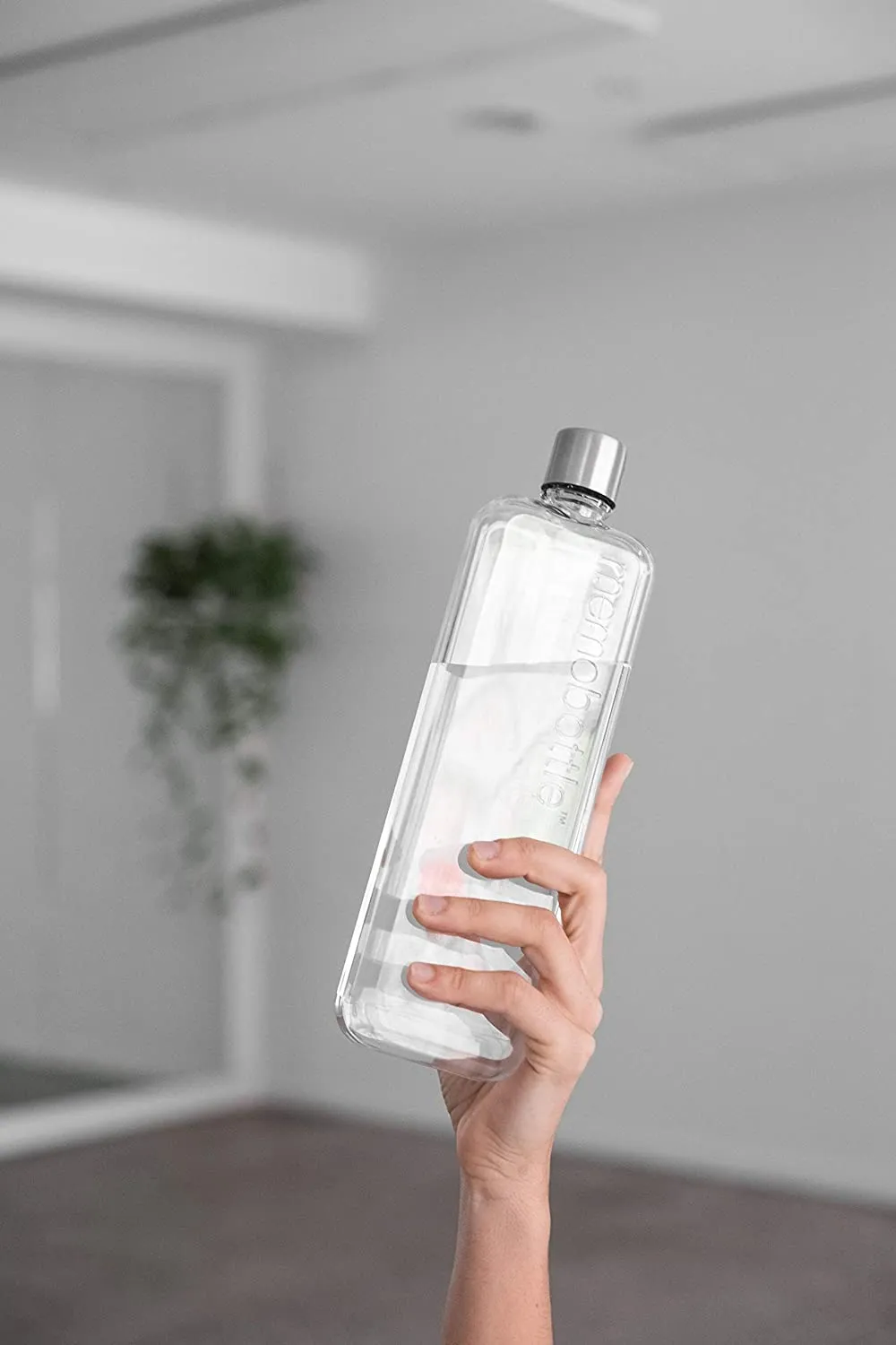 memobottle Slim 450 ml Flat Water Bottle