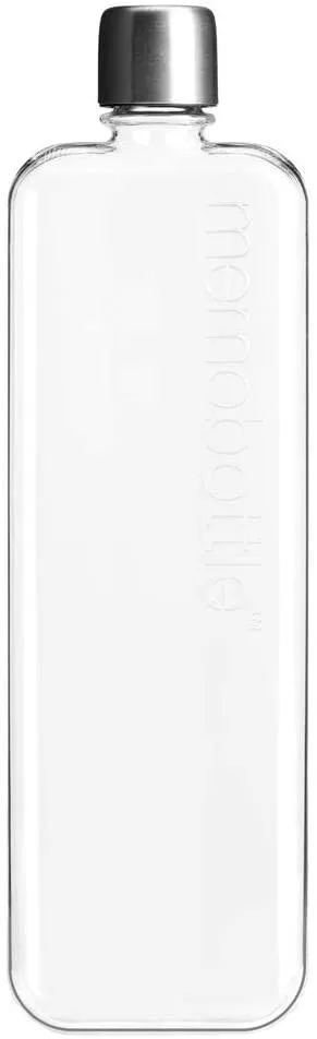 memobottle Slim 450 ml Flat Water Bottle