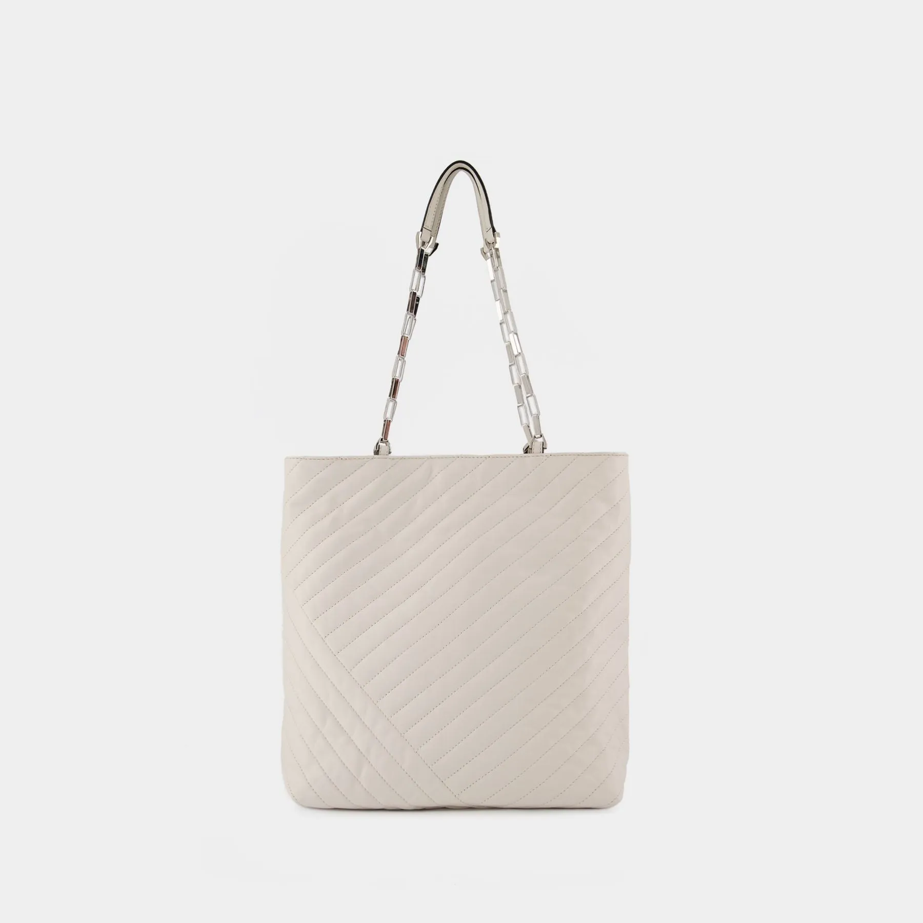 Merine N/S Hobo Bag - Isabel Marant - Chalk - Leather