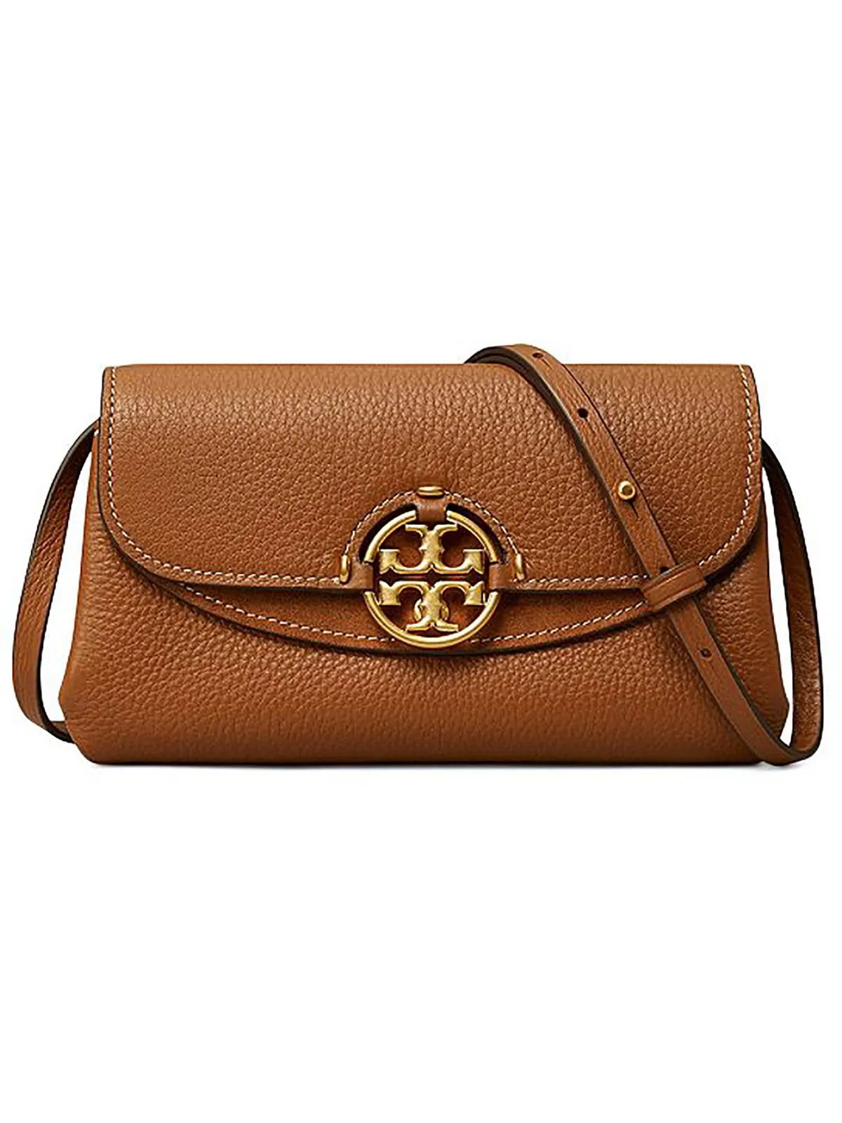 Miller Womens Leather Crossbody Shoulder Handbag