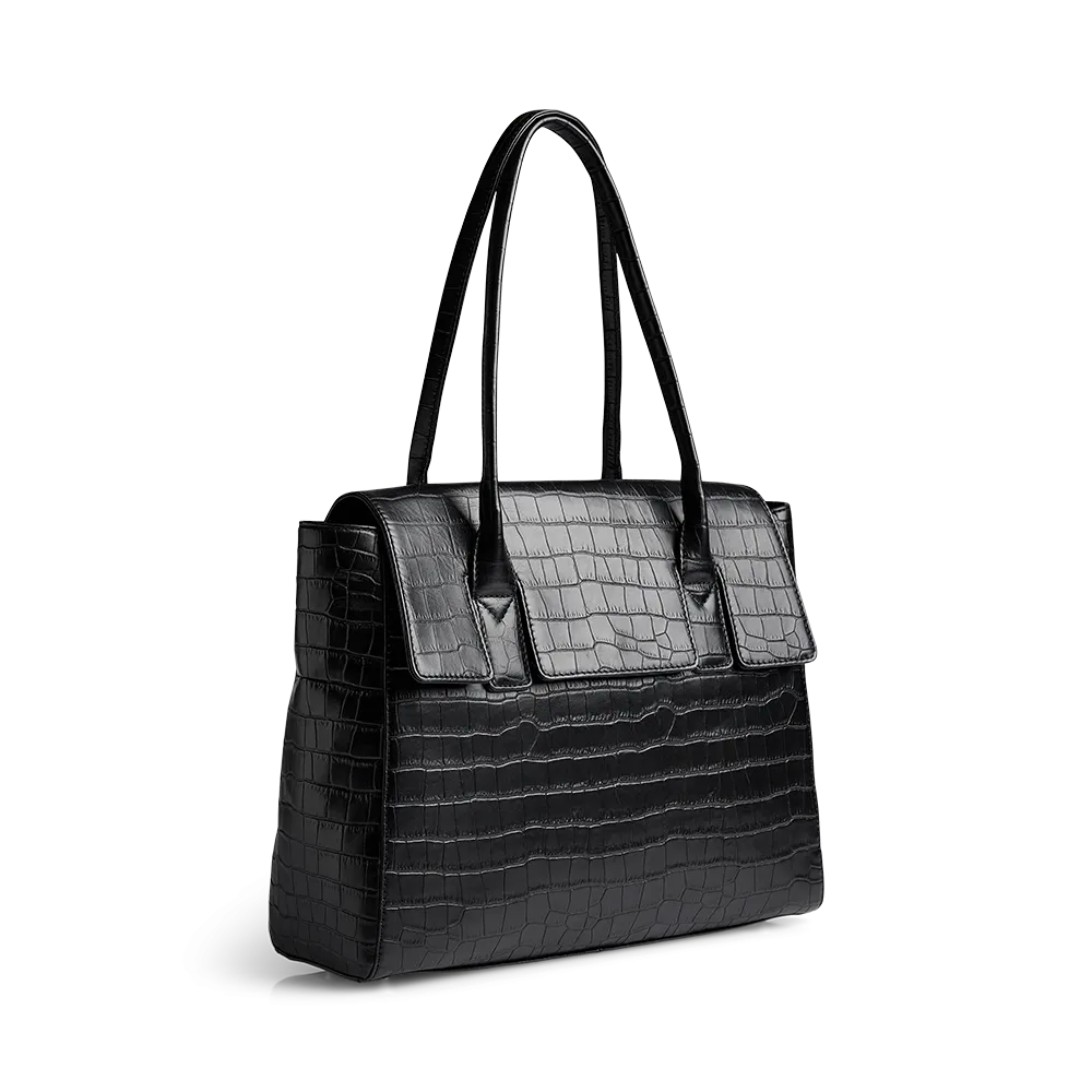 NatalieMBG Work Bag, Matte Croco