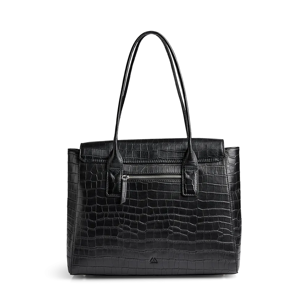 NatalieMBG Work Bag, Matte Croco