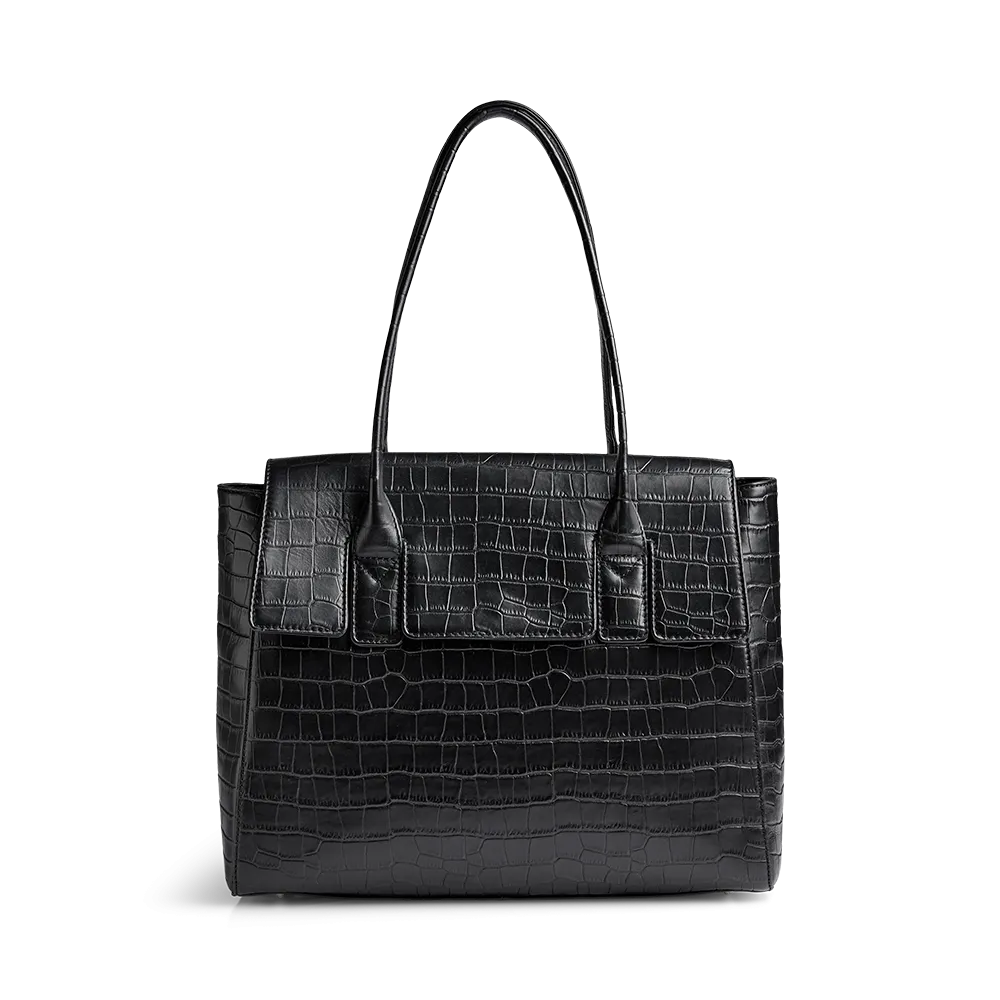 NatalieMBG Work Bag, Matte Croco