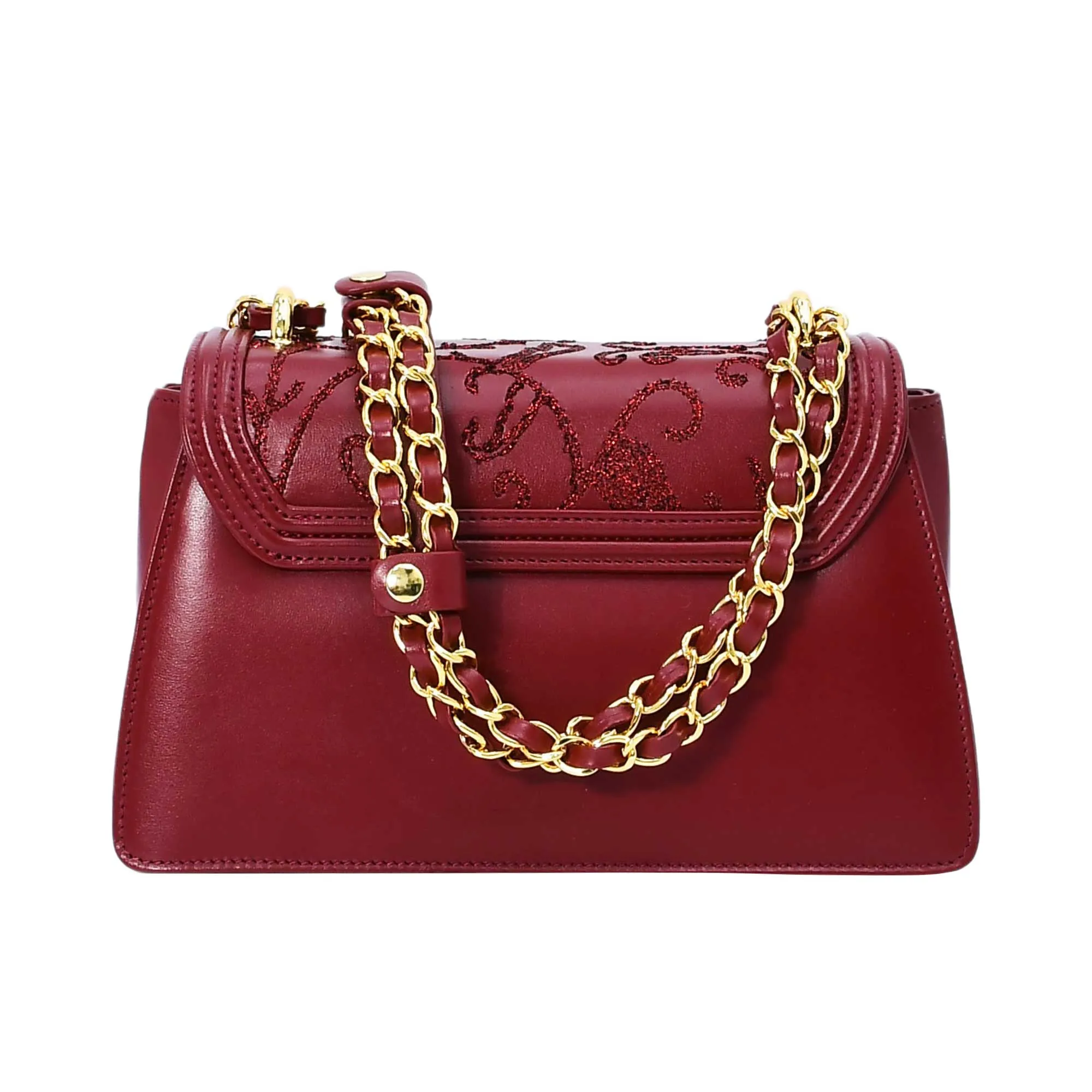 Orlandi Valentino Women's Selly Leather Shoulder Bag