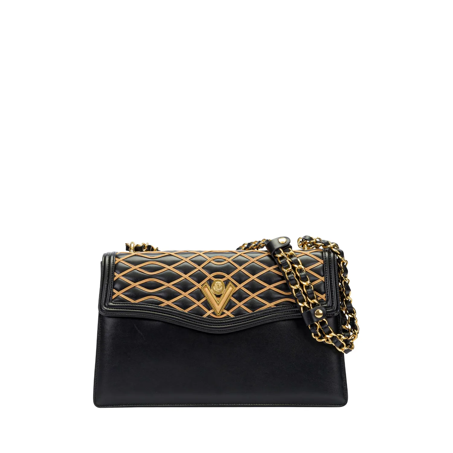 Orlandi ValentinoWomen's Quilted Leather Shoulder Bag