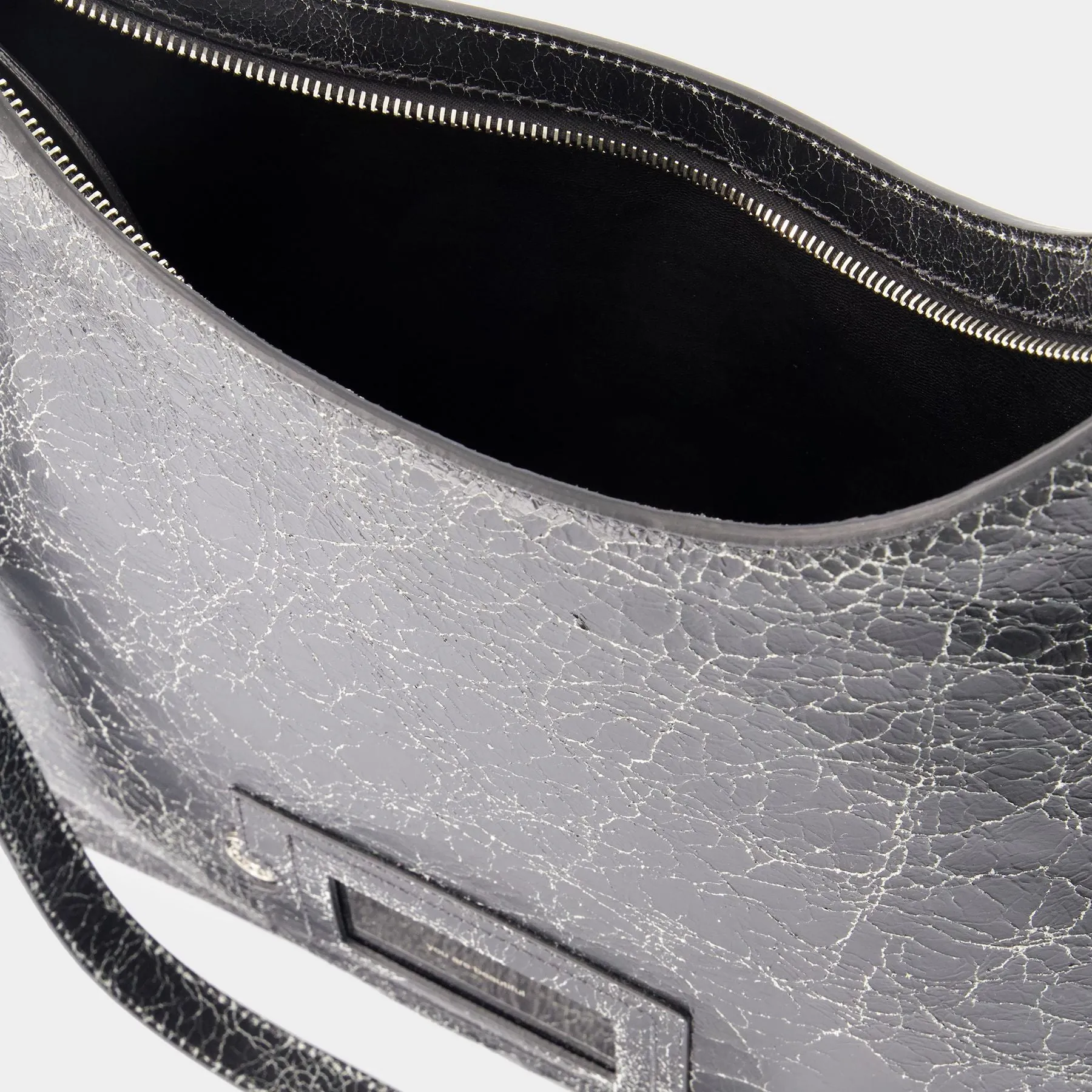 Platt Shoulder Bag - Acne Studios - Leather - Black