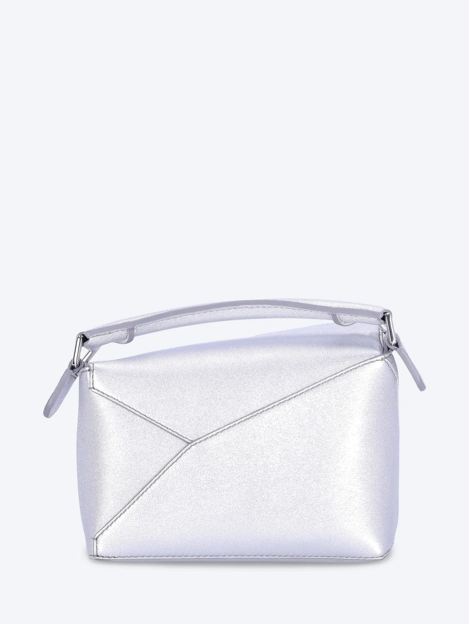 Puzzle Edge Mini Bag in Laminated Lambskin