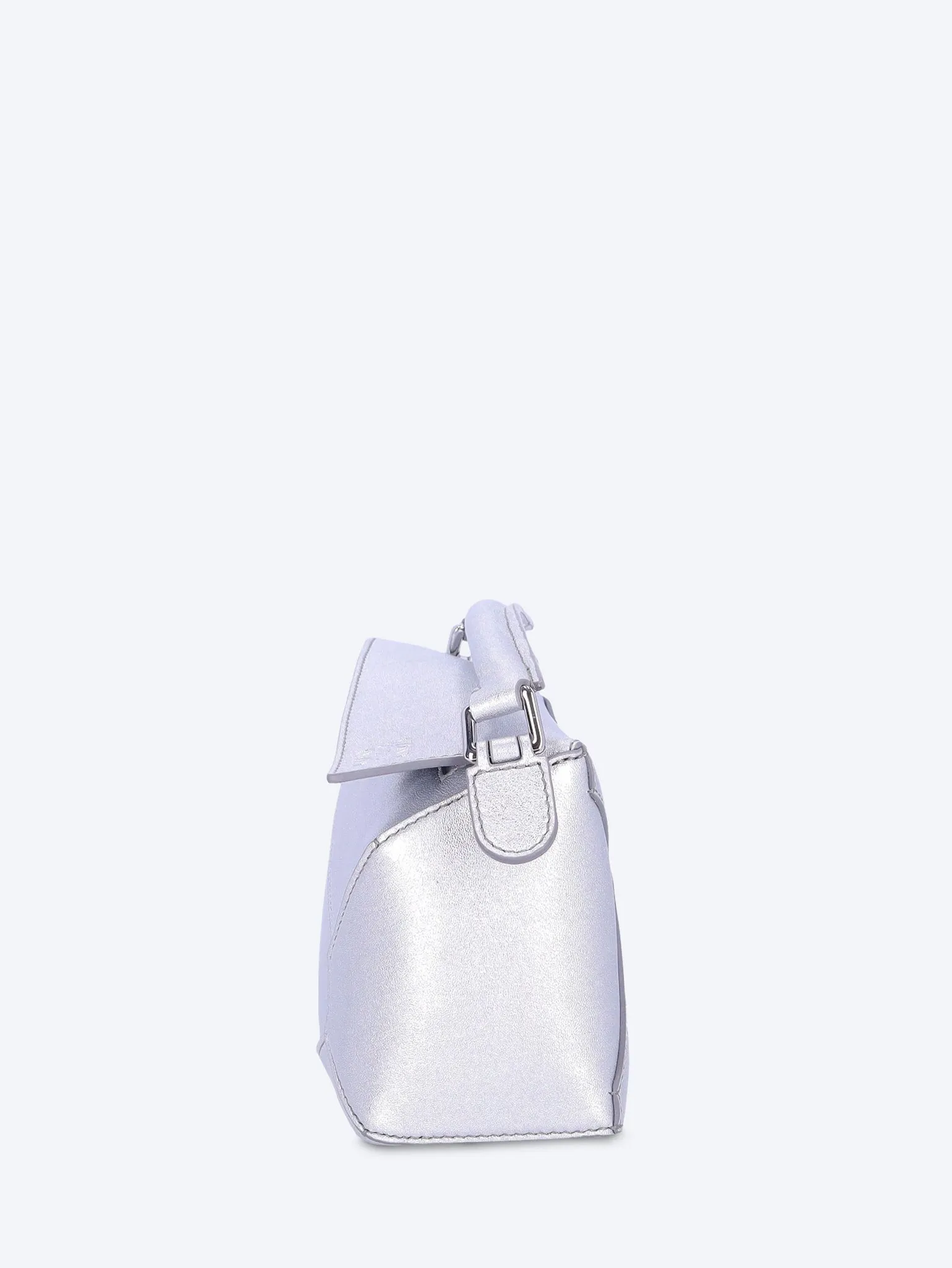 Puzzle Edge Mini Bag in Laminated Lambskin