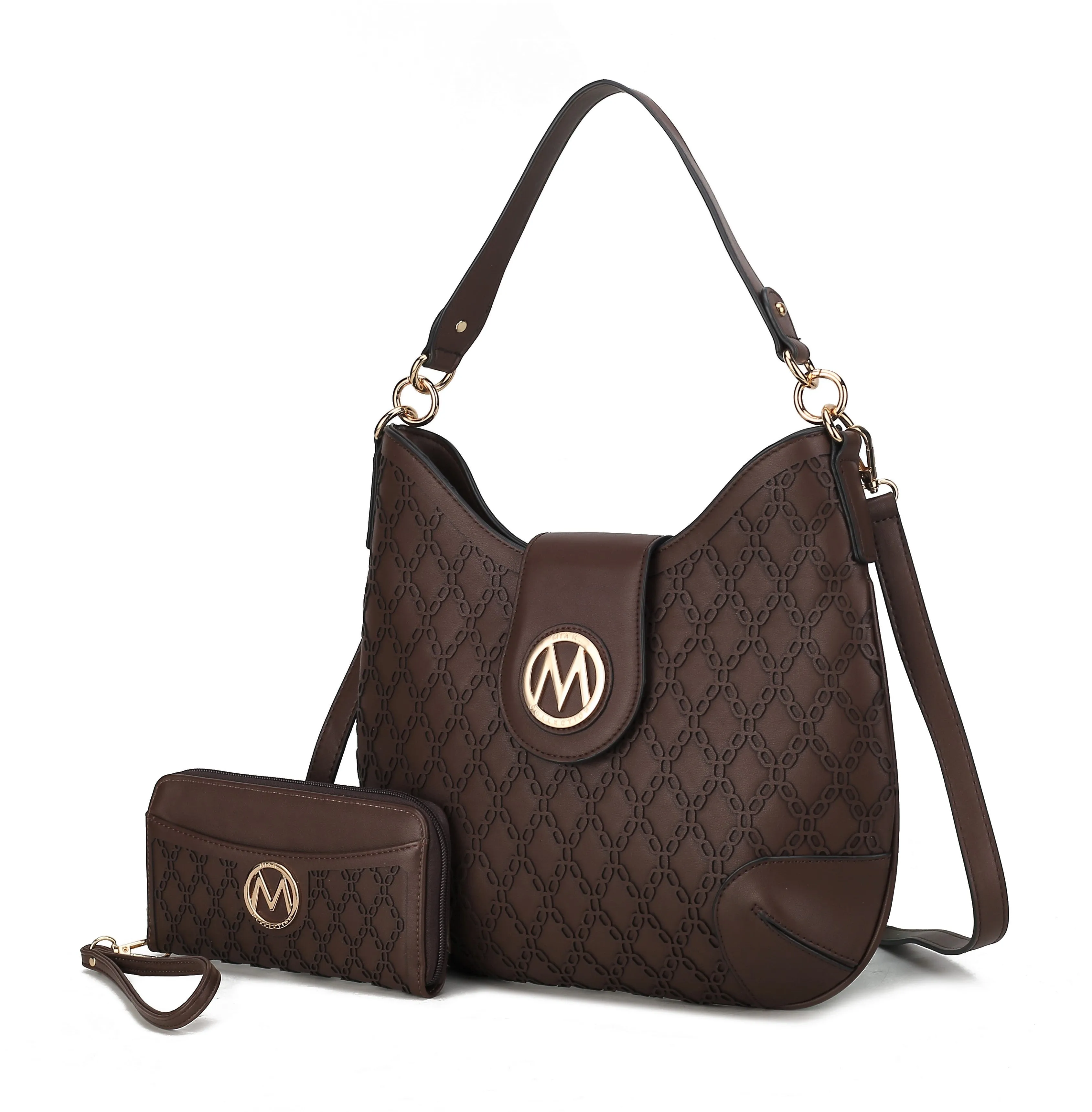 Reed Shoulder Bag with Wallet - 2pieces