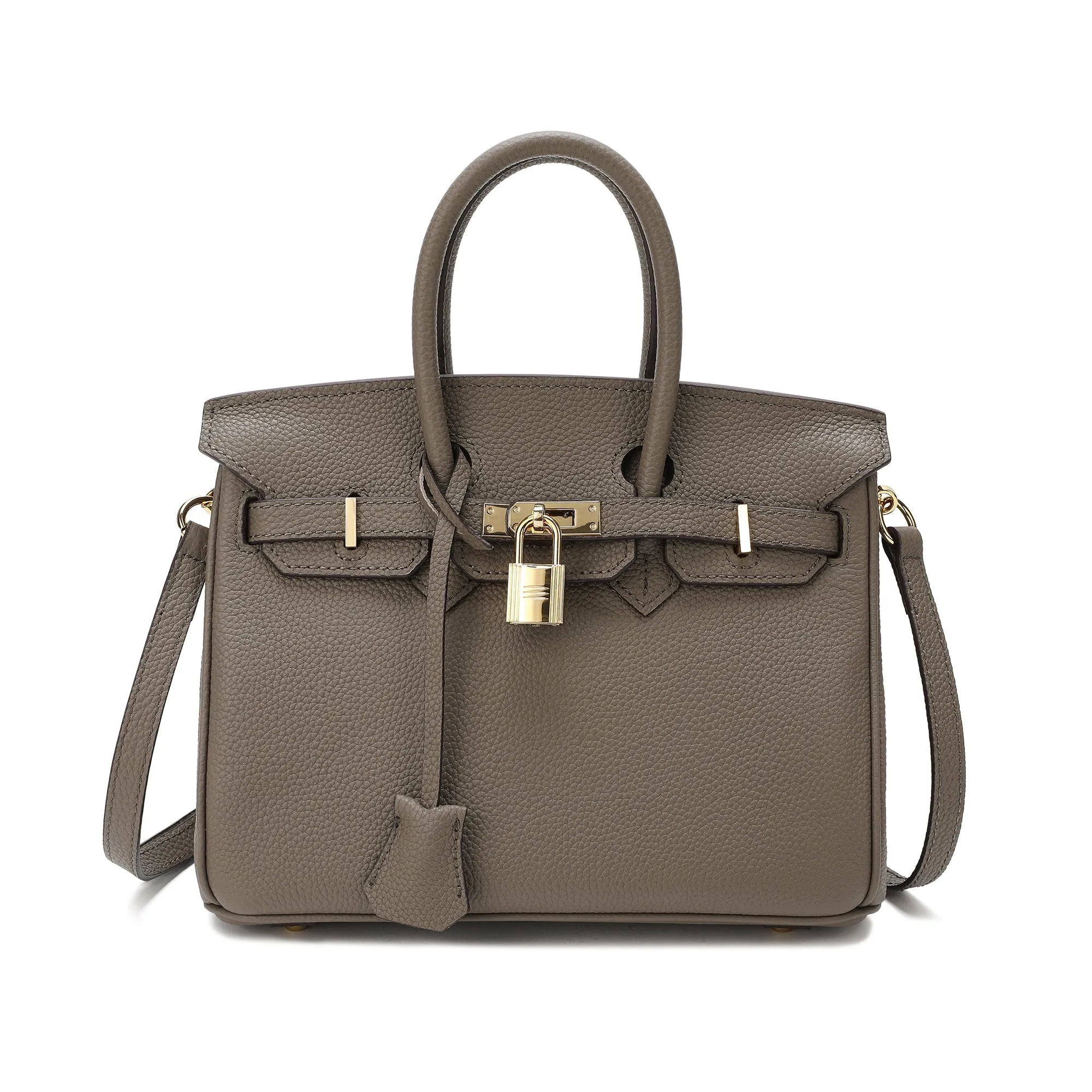 Reformation Tiffany & Fred Top-Grain Leather Shoulder Bag