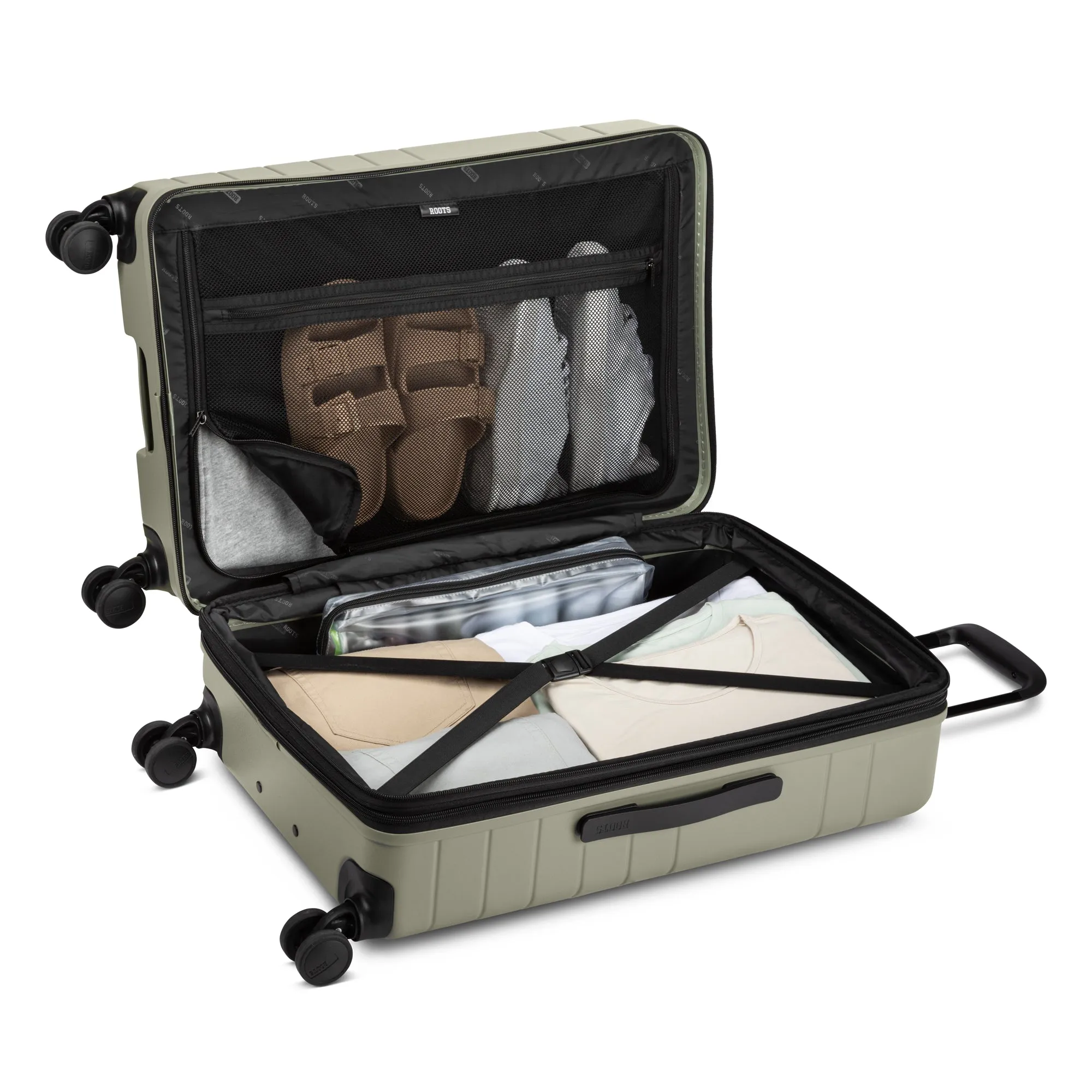 Roots Travel Expandable Spinner 24" Medium Luggage