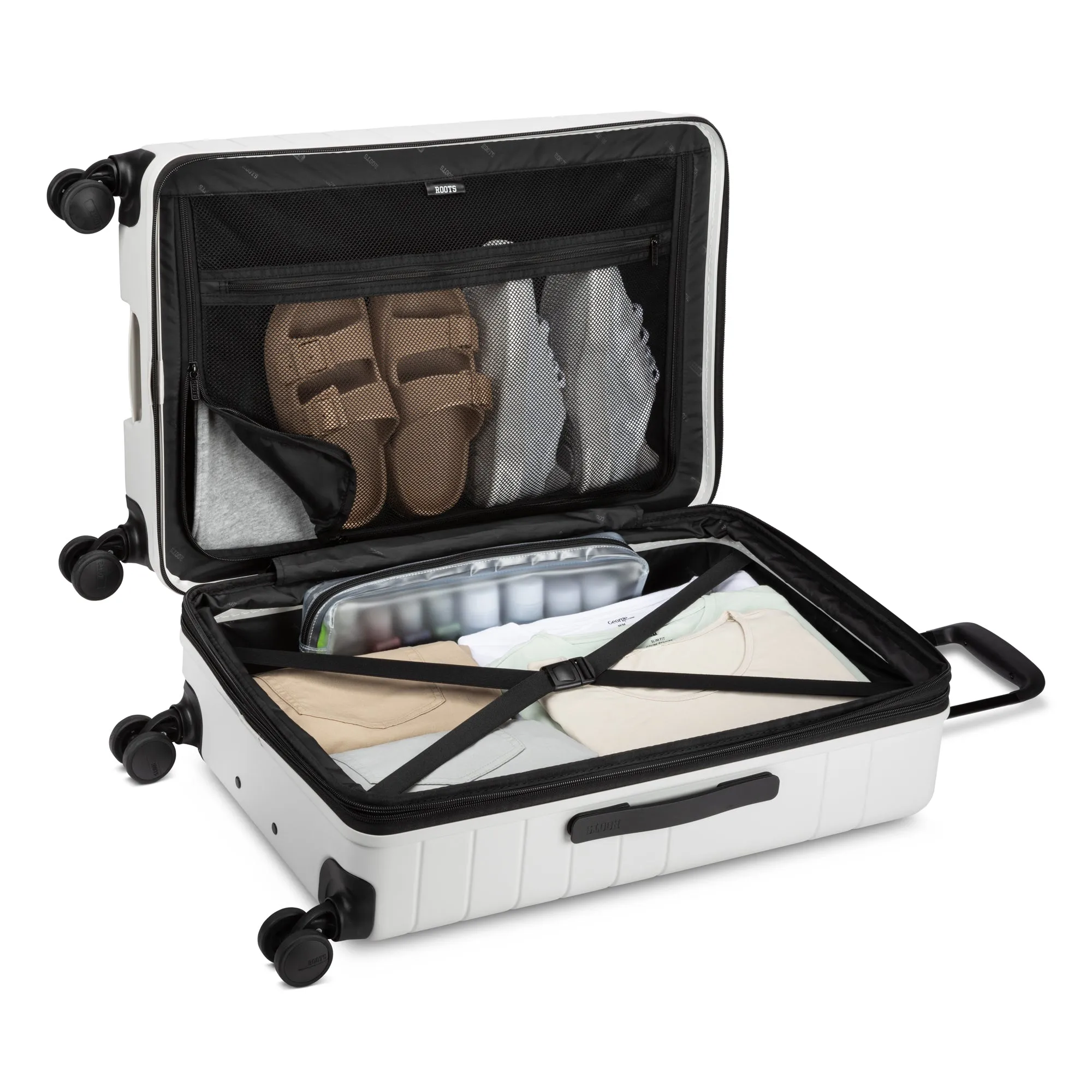 Roots Travel Expandable Spinner 24" Medium Luggage