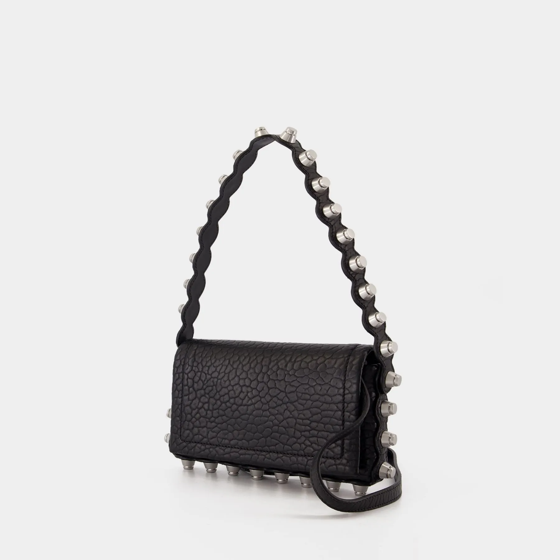 Roz Wallet Shoulder Bag - Alexander Wang - Leather - Black