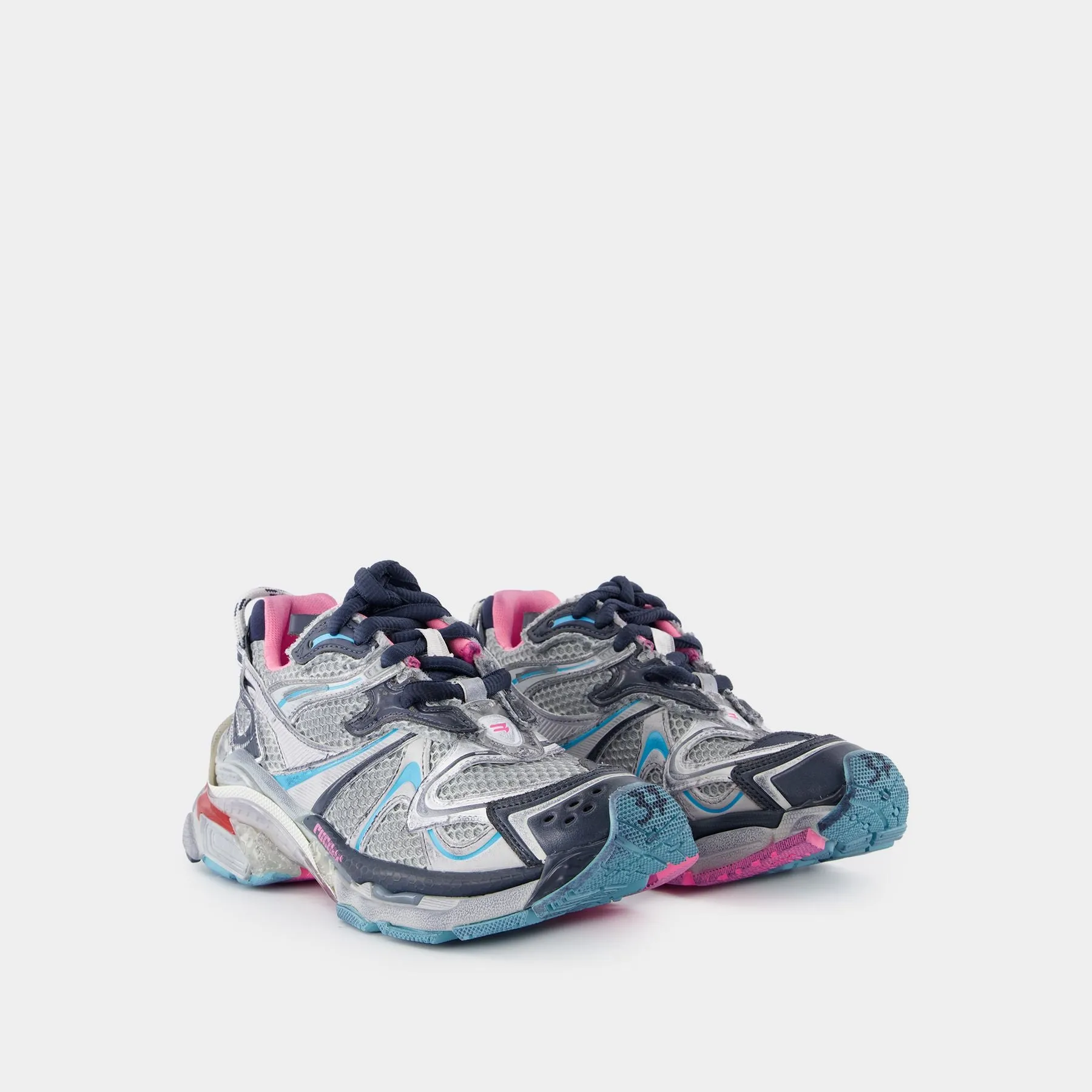 Runner 2 Sneakers - Balenciaga - Synthetic - Grey