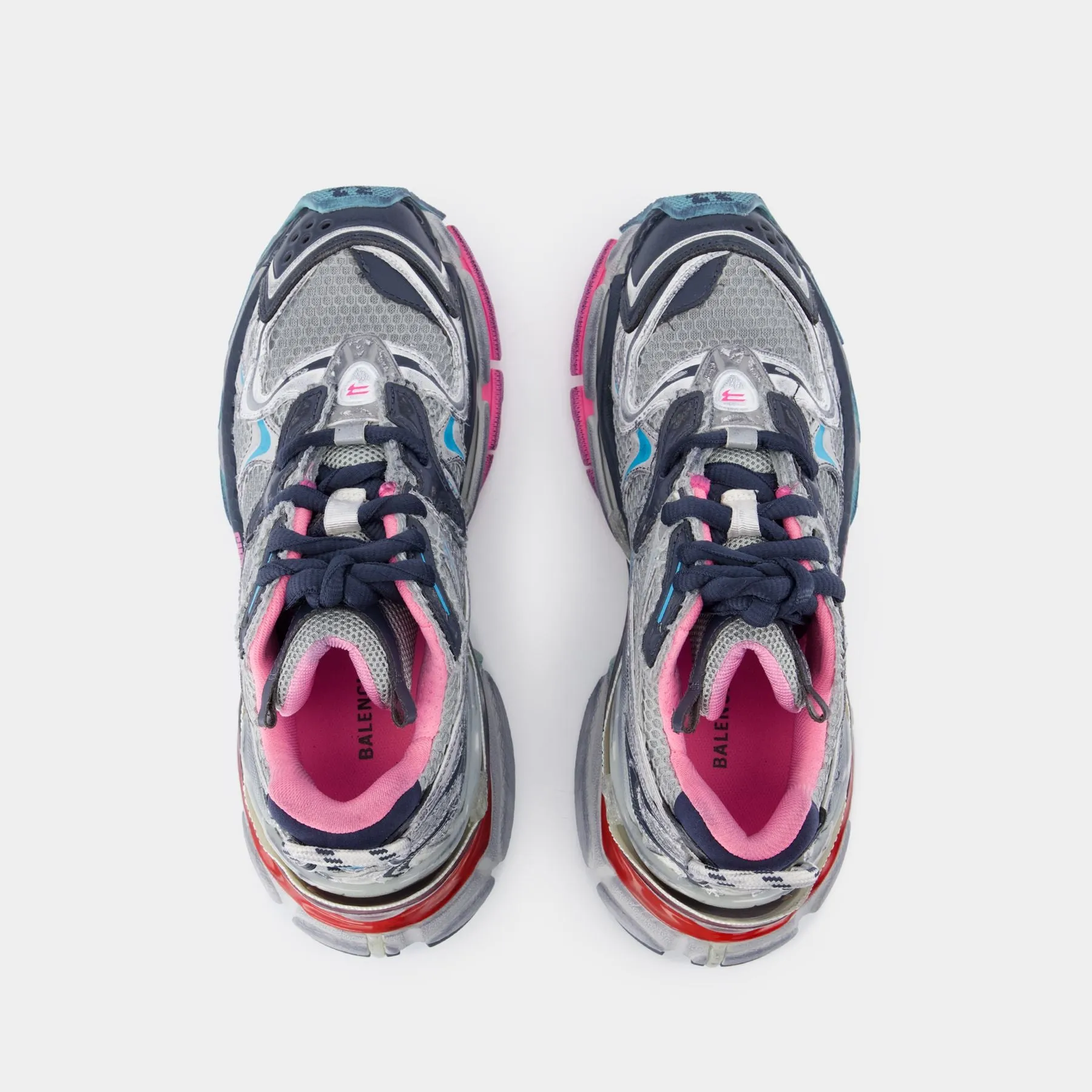 Runner 2 Sneakers - Balenciaga - Synthetic - Grey