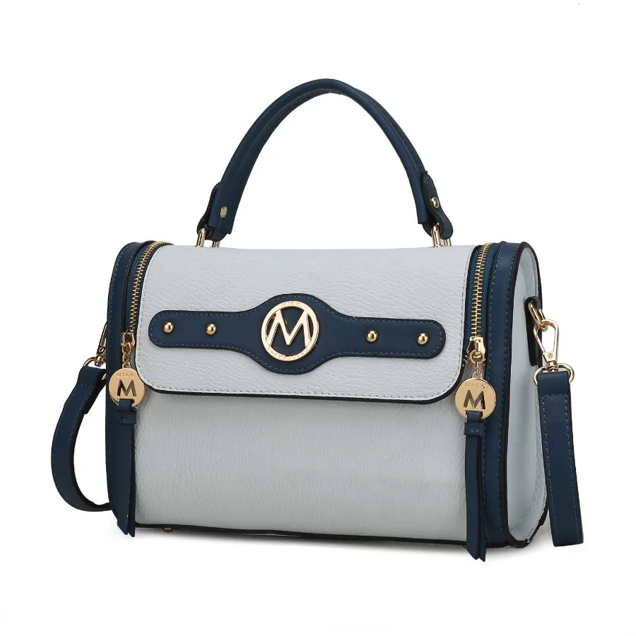 Sabrina Color Block Shoulder Handbag