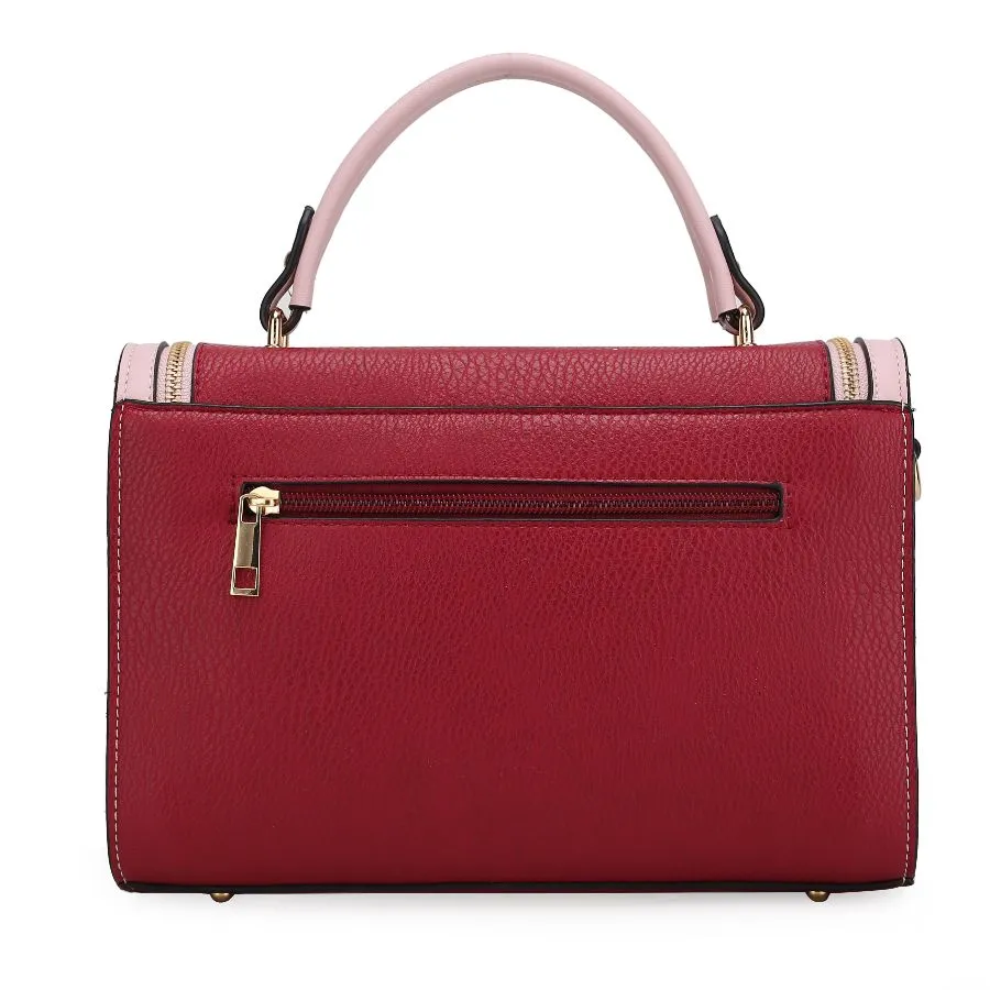 Sabrina Color Block Shoulder Handbag