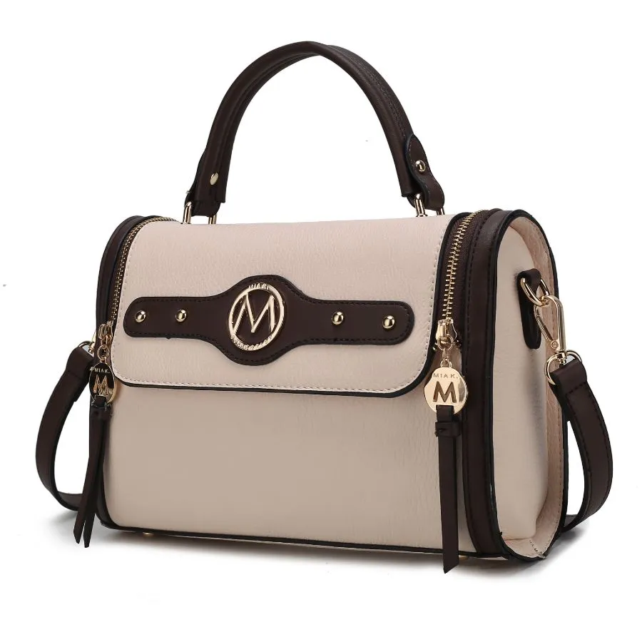 Sabrina Color Block Shoulder Handbag