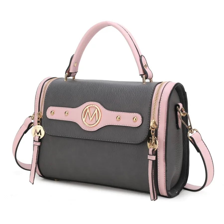 Sabrina Color Block Shoulder Handbag