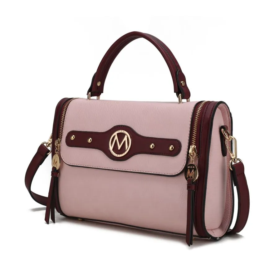 Sabrina Color Block Shoulder Handbag